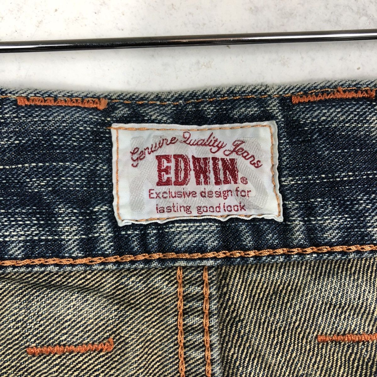 Japanese Brand 🔥VINTAGE DENIM JEANS EDWIN JAPAN INSPIRE ISSEY MIYAKE Size US 38 / EU 54 - 18 Thumbnail