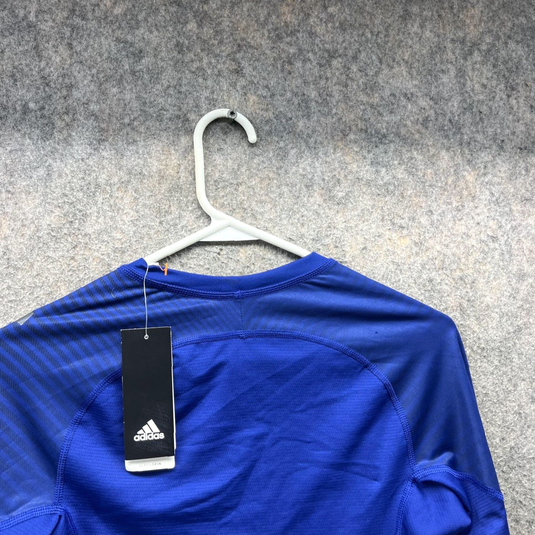 Adidas Adidas Sweatshirt Men Small Blue Techfit Compression Clima Cool Teels CD7203 Size US S / EU 44-46 / 1 - 2 Thumbnail