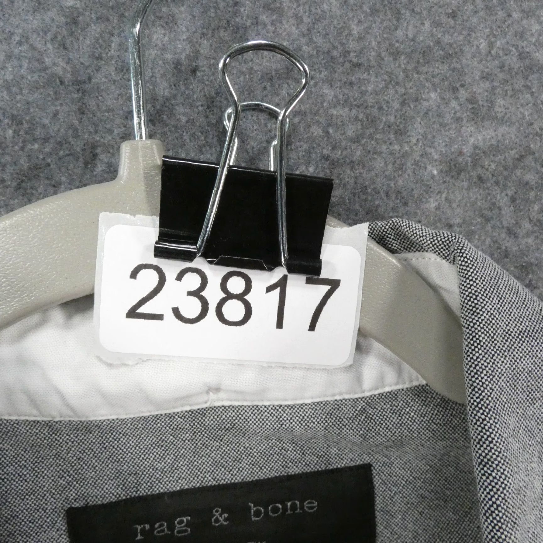 Rag & Bone Rag & Bone New York Shirt Mens Medium Long Sleeve Button Up Gray Size US M / EU 48-50 / 2 - 7 Thumbnail