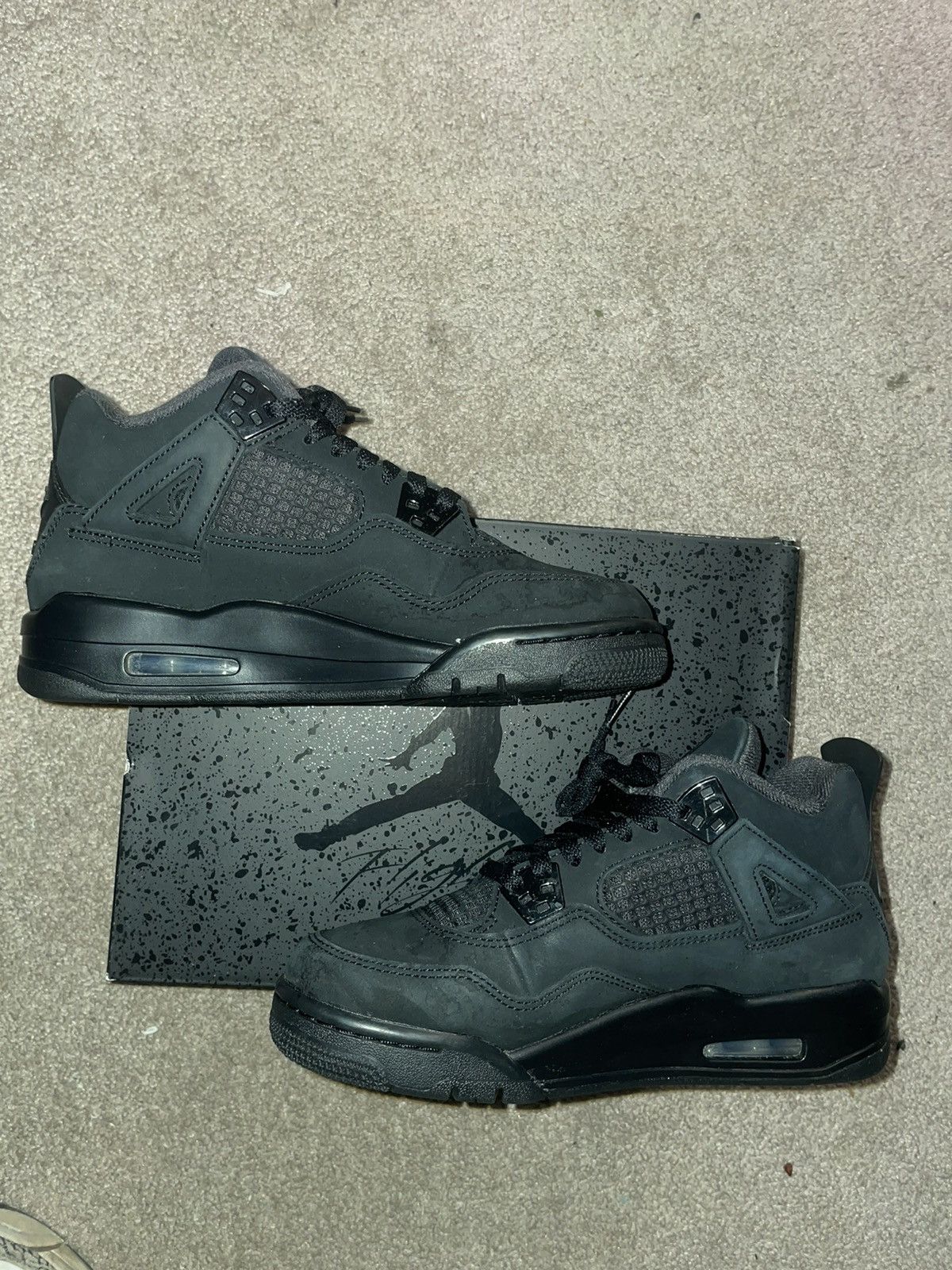 Jordan Brand Air Jordan 4 Black Cats Size US 6 / EU 39 - 2 Thumbnail