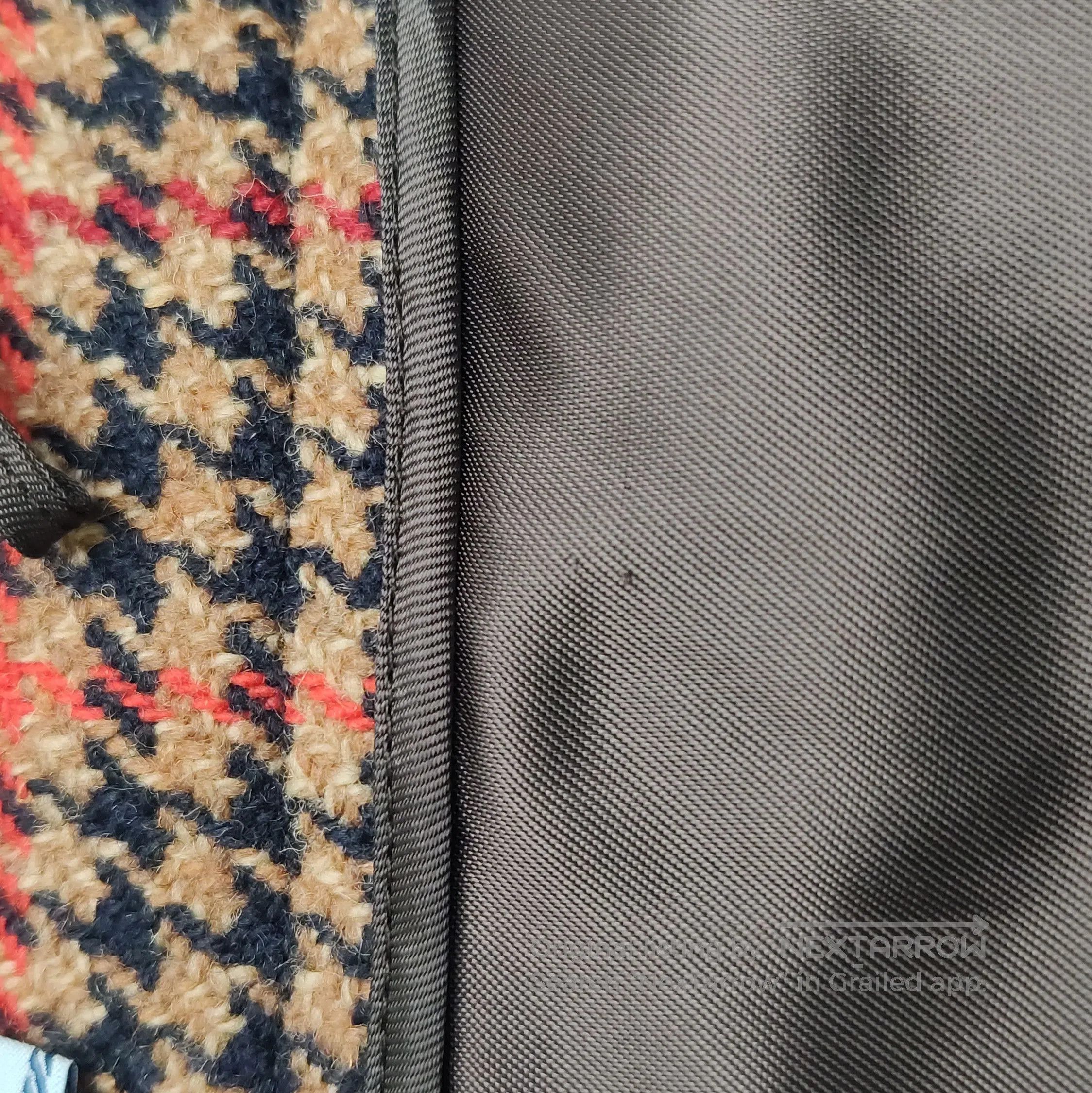 Prada Prada Color Block Wool Blend Check Skirt . Size 41" - 9 Thumbnail