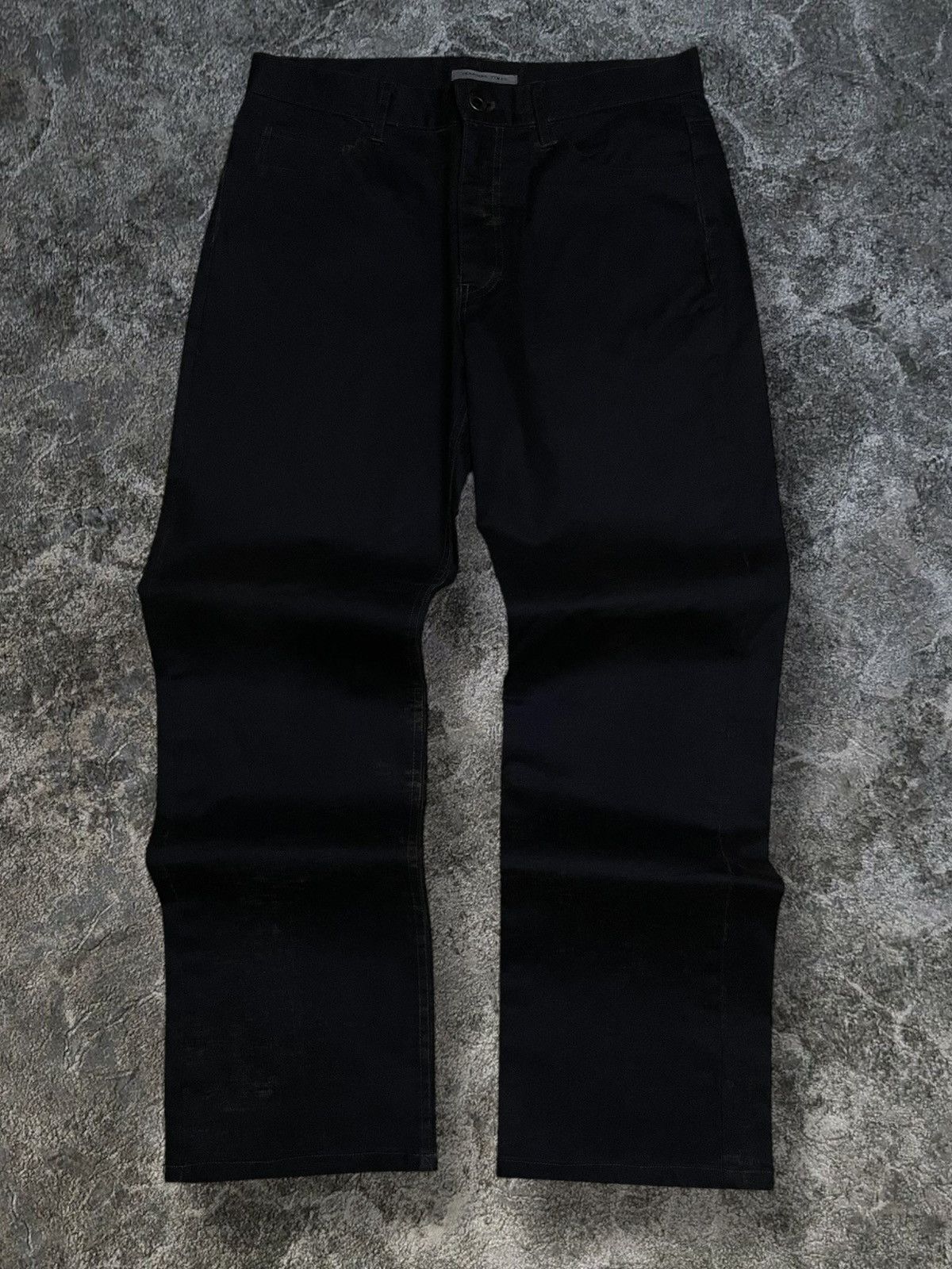 Japanese Brand Vintage 1990s Japan Designer Changing Times Waxed Style Pant Size US 30 / EU 46 - 1 Thumbnail