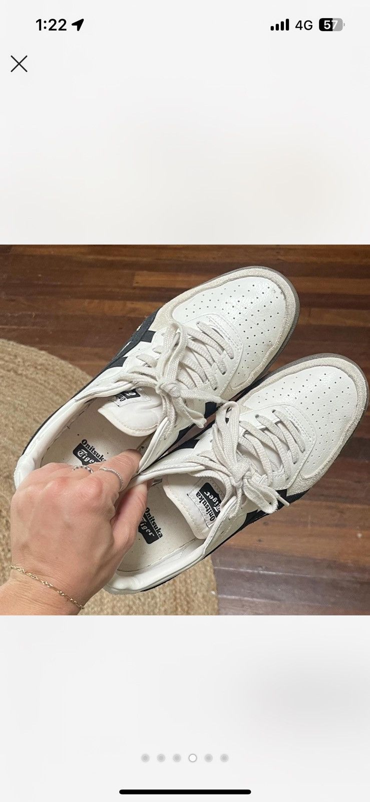 Onitsuka Tiger Onitsuka Tiger GSM Cream and Black Size US 8 / IT 38 - 4 Thumbnail