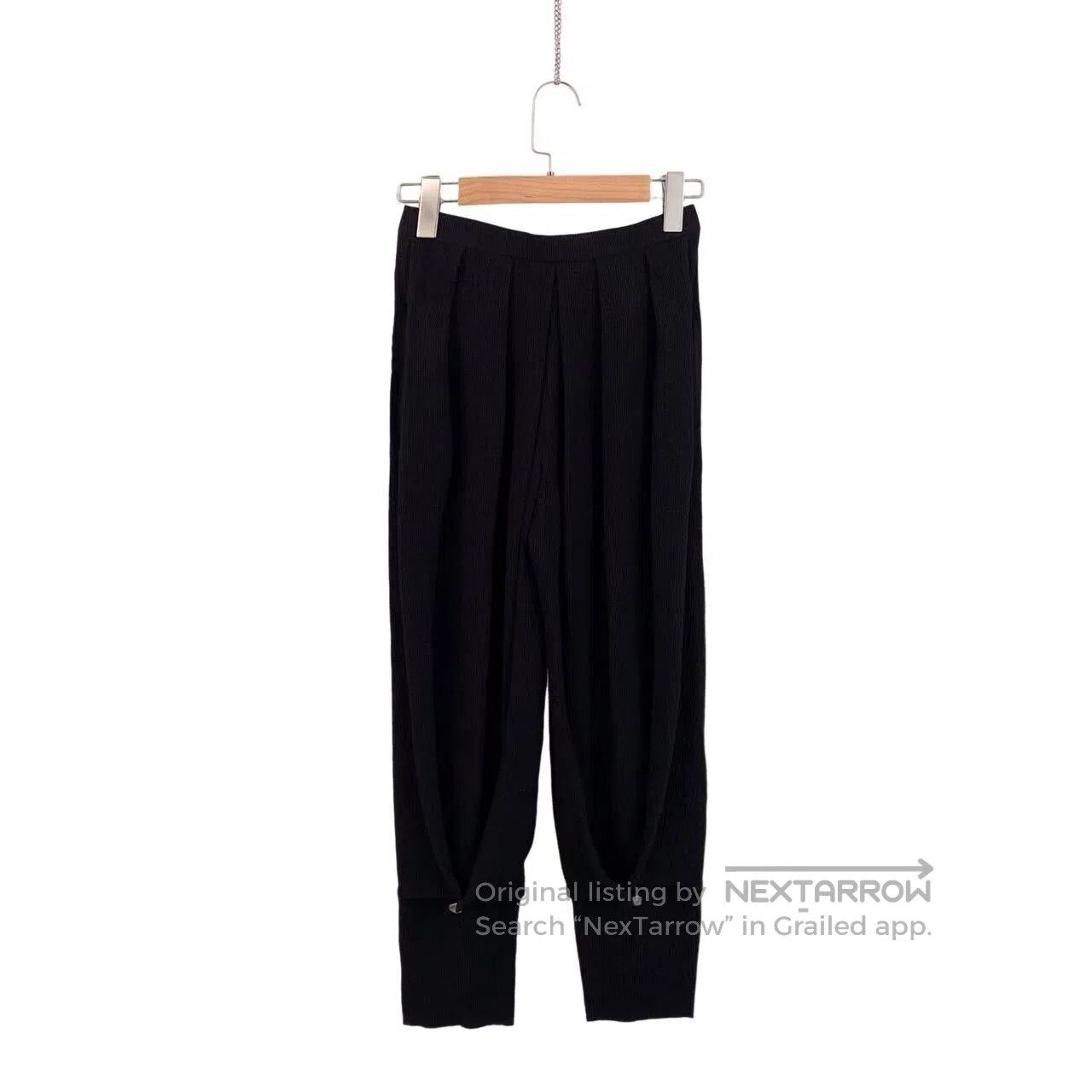 Louis Vuitton Louis Vuitton Design black trousers| Size 42" / US 20 - 2 Thumbnail