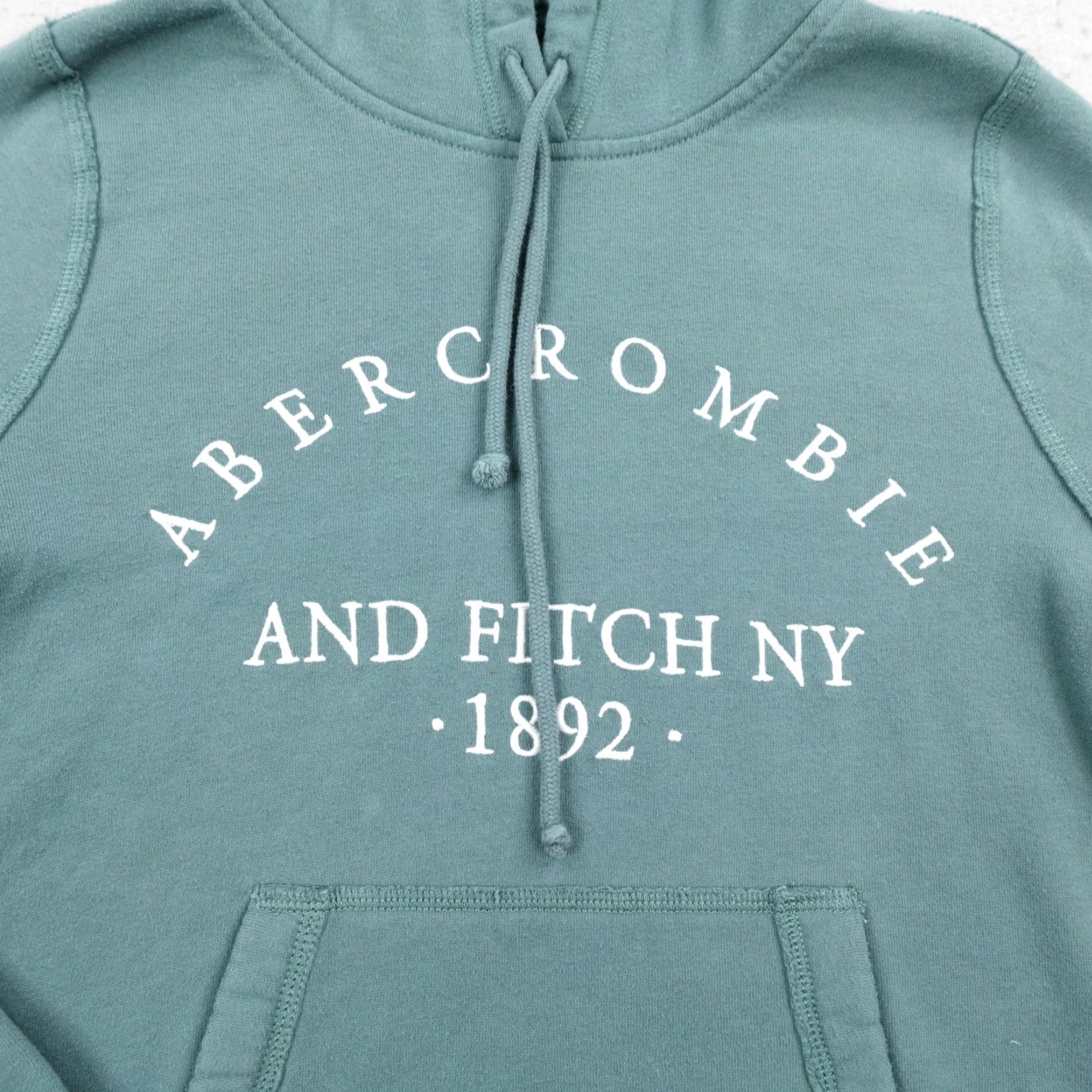 Abercrombie & Fitch Abercrombie & Fitch Hoodie Womens Small Green Soft A&F Collection Sweatshirt Size S / US 4 / IT 40 - 3 Thumbnail