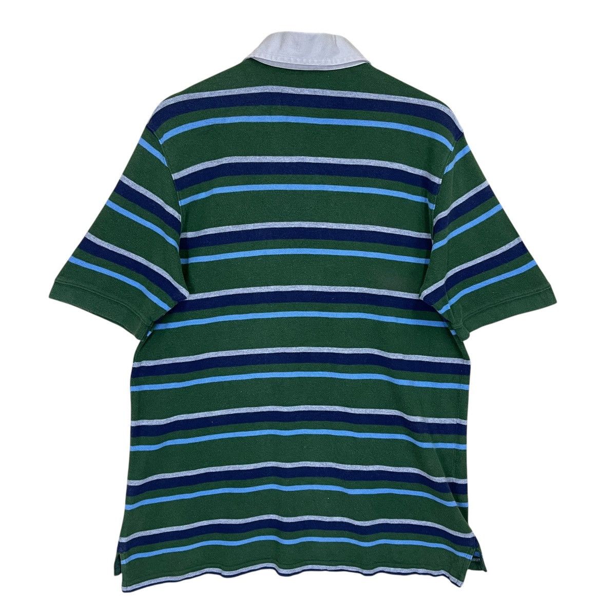 Japanese Brand × L.L. Bean × Vintage LL Bean Collar Shirts LL Bean Stripe Shirts Size US L / EU 52-54 / 3 - 6 Thumbnail
