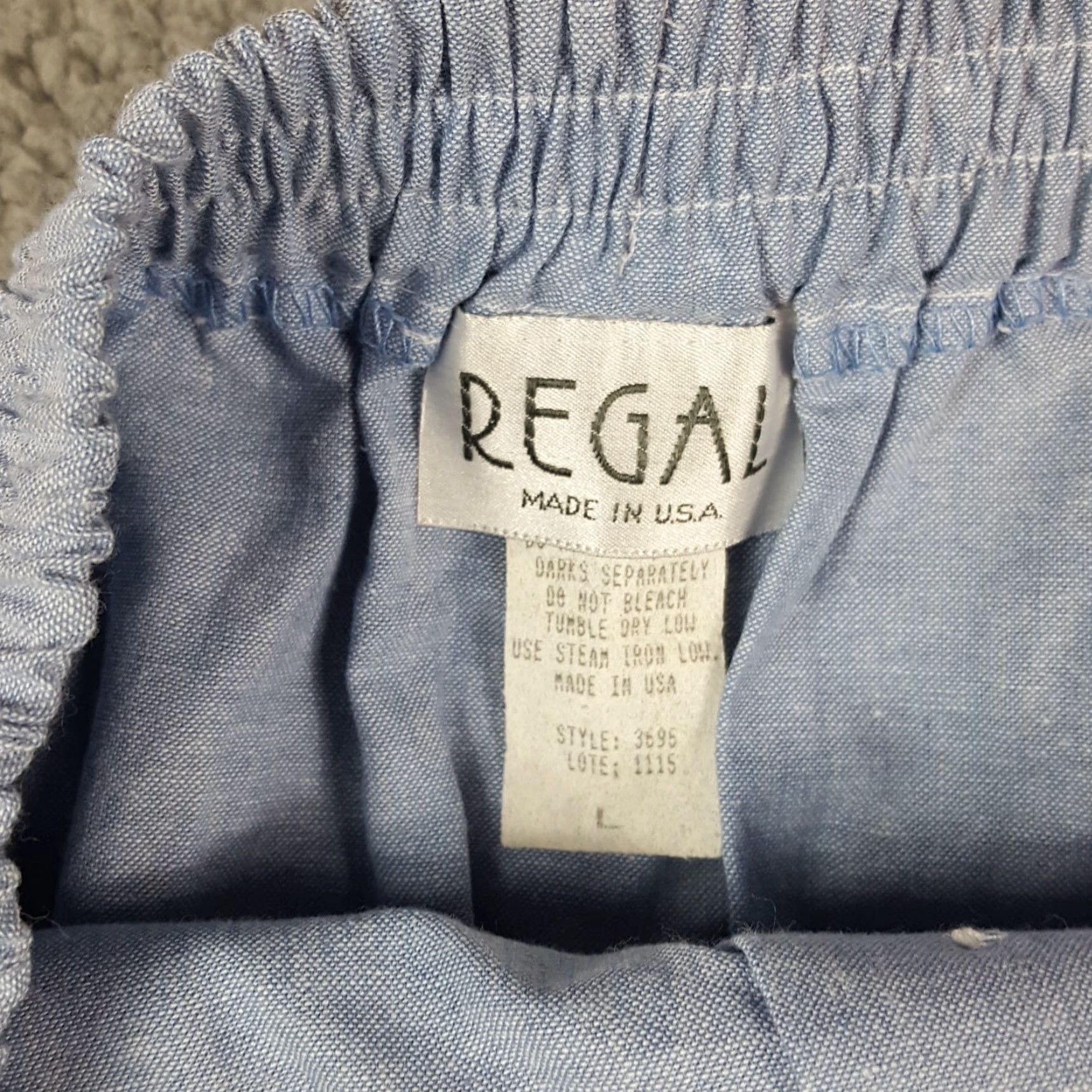 Denime VINTAGE Regal Denim A-Line Maxi Skirt Women's Large Blue Button Front 80s 90s Western Retro Size 36" / US 14 / IT 50 - 5 Thumbnail
