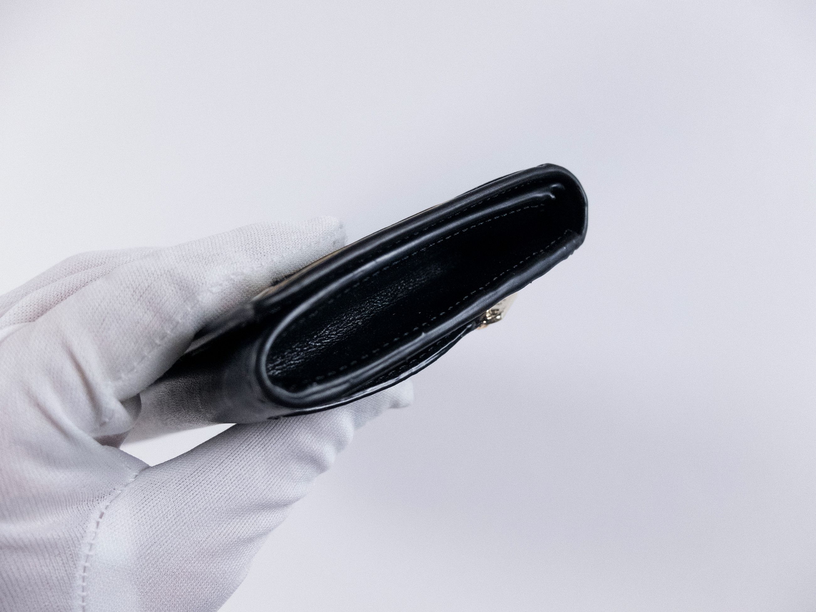 Paul Smith PAUL SMITH black trifold signature stripe leather wallet Size ONE SIZE - 5 Thumbnail