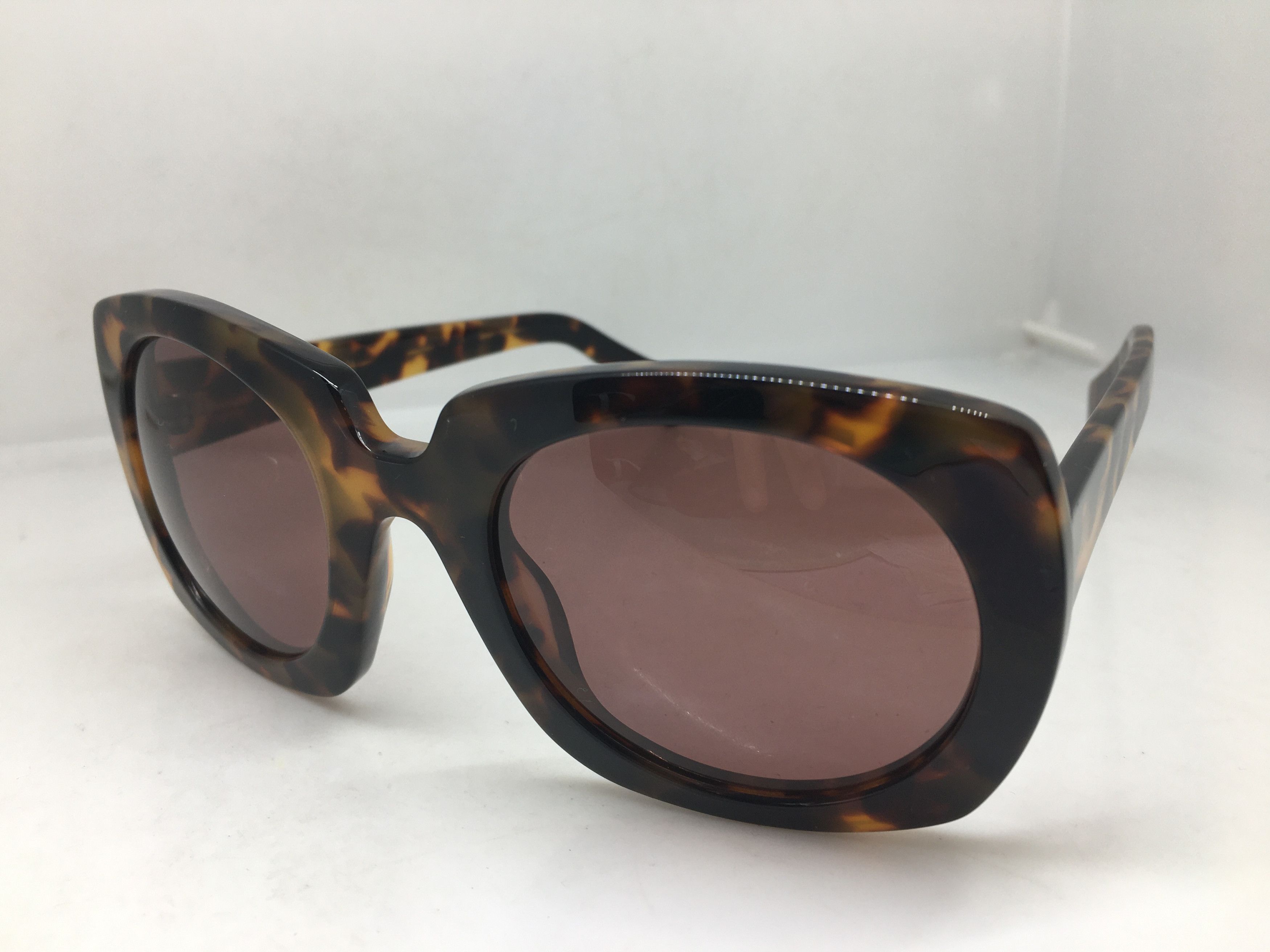 Vintage Doubleo Scaramanga Tortoise Acetate Oversize Sunglasses Size ONE SIZE - 3 Thumbnail