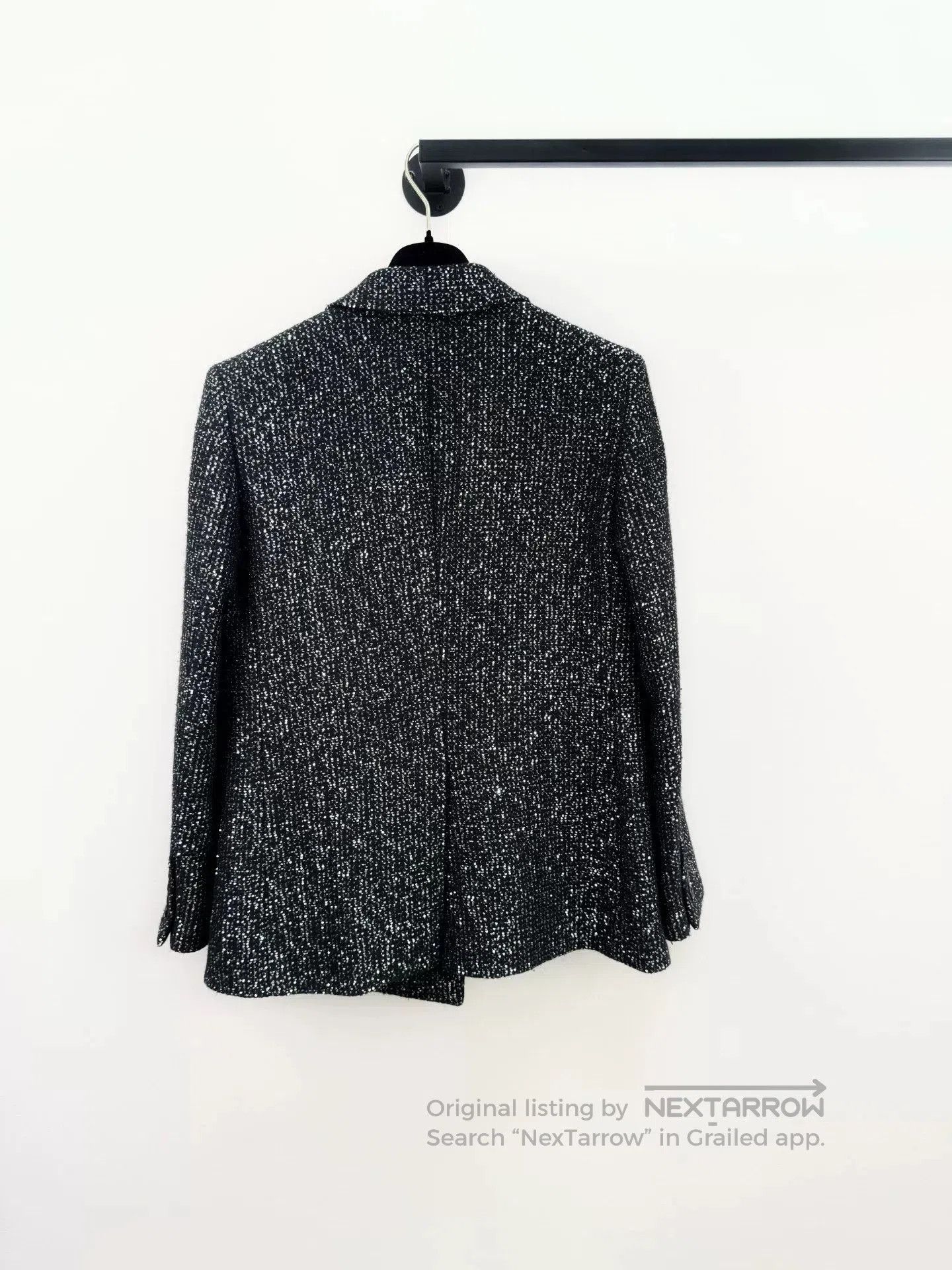 Saint Laurent Paris Saint Laurent SLP Sequined Blazer. Size S / US 4 / IT 40 - 7 Thumbnail