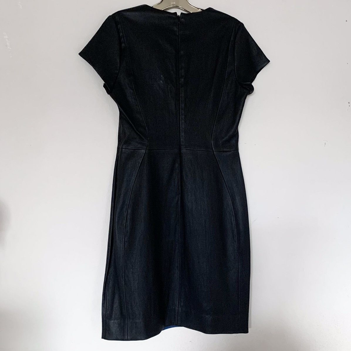 Diane von Furstenberg DVFnAll leather body dress $1100 retail Size M / US 6-8 / IT 42-44 - 7 Thumbnail