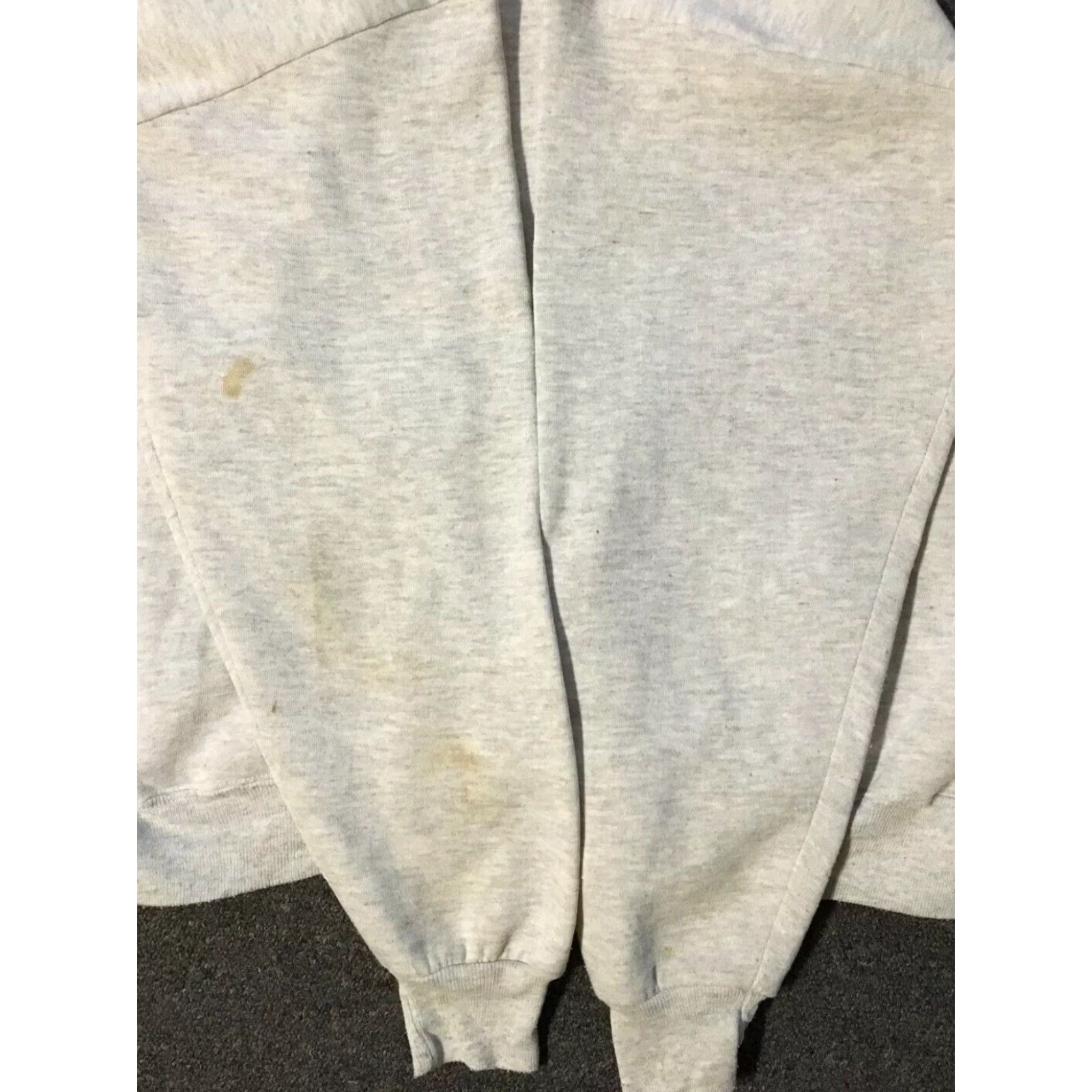 Jerzees VINTAGE 90s EYC Football Faded Hoodie XXL USA Falcons Grunge Track Sports School PE Hoodie Mens Gray Size US XXL / EU 58 / 5 - 7 Thumbnail