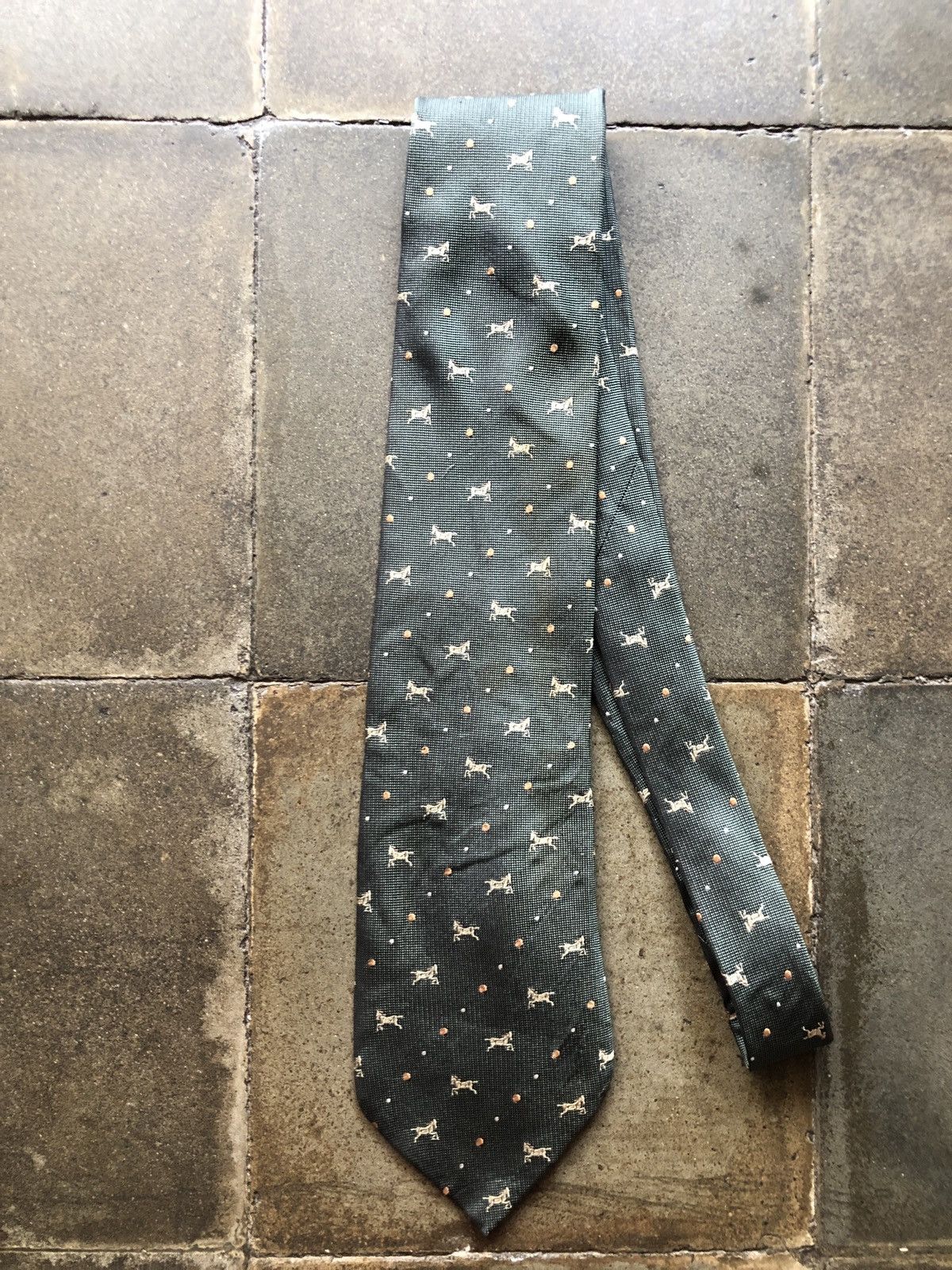 Aquascutum × Fendi × Y's for Men BUNDLE 4pcs TIE , YS FOR MEN , FENDI , POLO , AQUASCUTUM Size ONE SIZE - 14 Thumbnail
