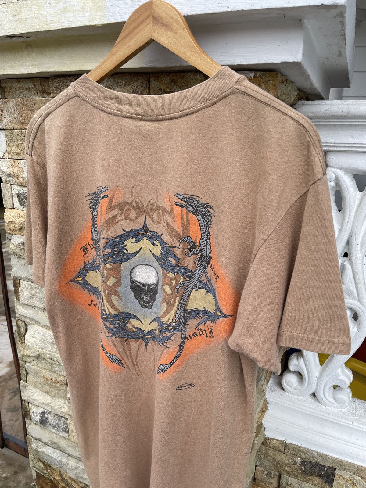 Ron Jon Surf Shop Last Drop🔥Rare🔥Vtg FADED SIDEOUT Dragon Surf Style T Shirt Size US M / EU 48-50 / 2 - 3 Thumbnail