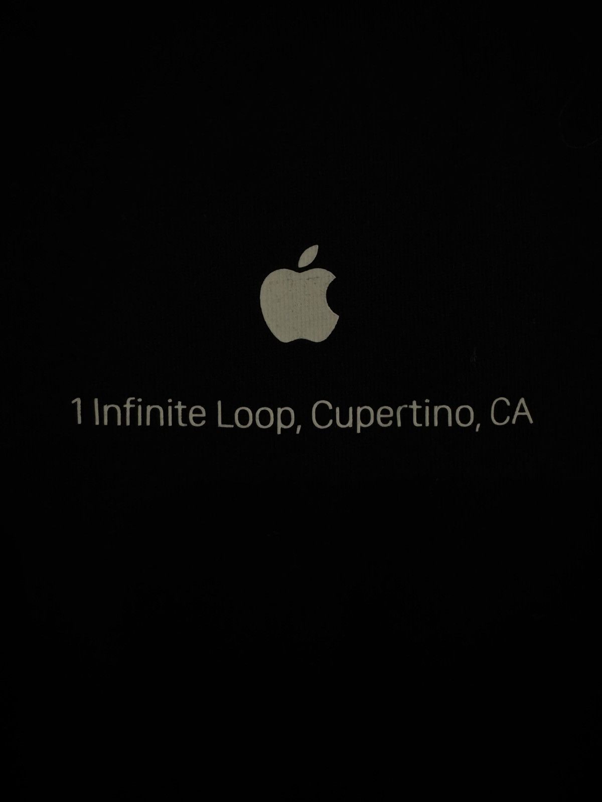 Apple Vintage Apple 1 infinite loop tee black Size US L / EU 52-54 / 3 - 5 Thumbnail