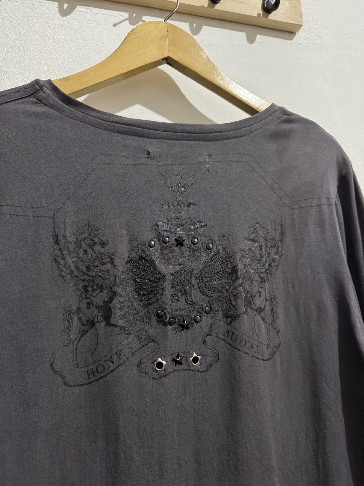 Hysteric Glamour Y2k Croxx Poem Grunge Vneck Longsleeve Size US M / EU 48-50 / 2 - 4 Thumbnail