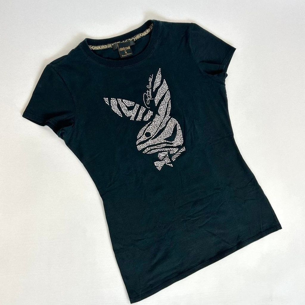 Playboy × Roberto Cavalli 2006 Robert Cavalli x Playboy top Size S / US 4 / IT 40 - 1 Thumbnail