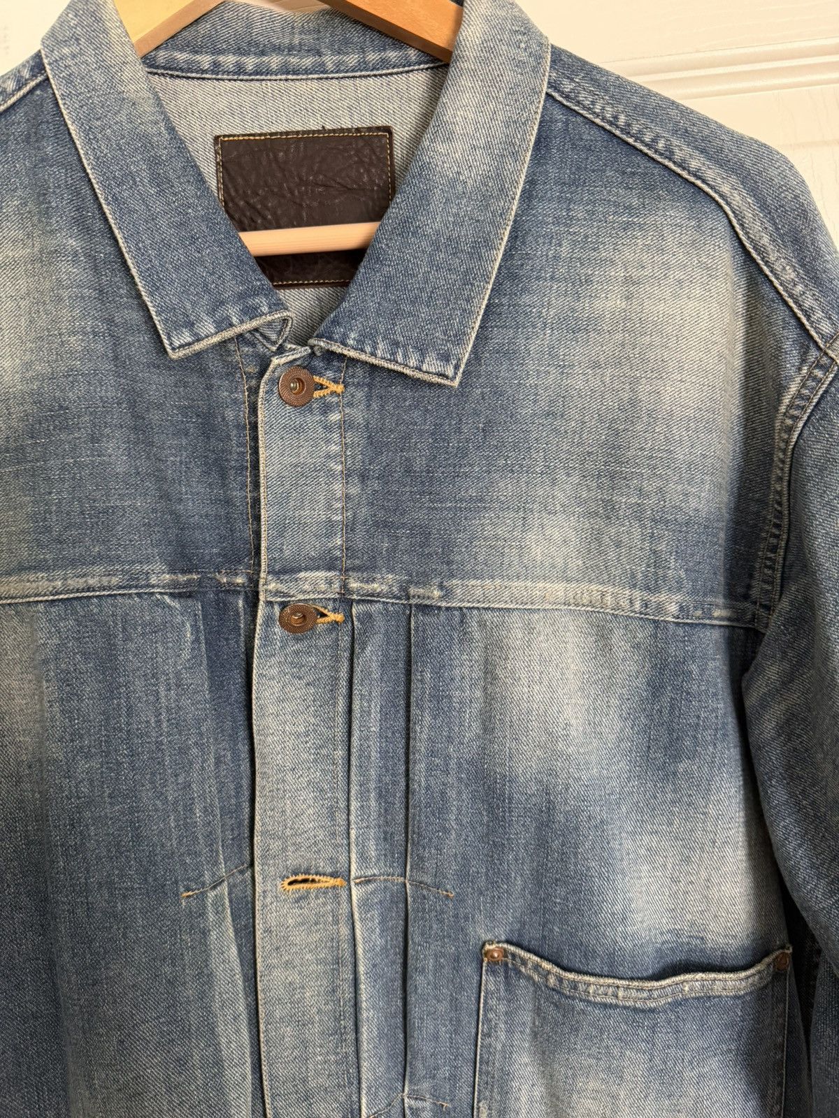 Taiga Takahashi Taiga Takahashi Lot 703 Type 1 Denim Jacket, Size 40 Size US M / EU 48-50 / 2 - 2 Thumbnail