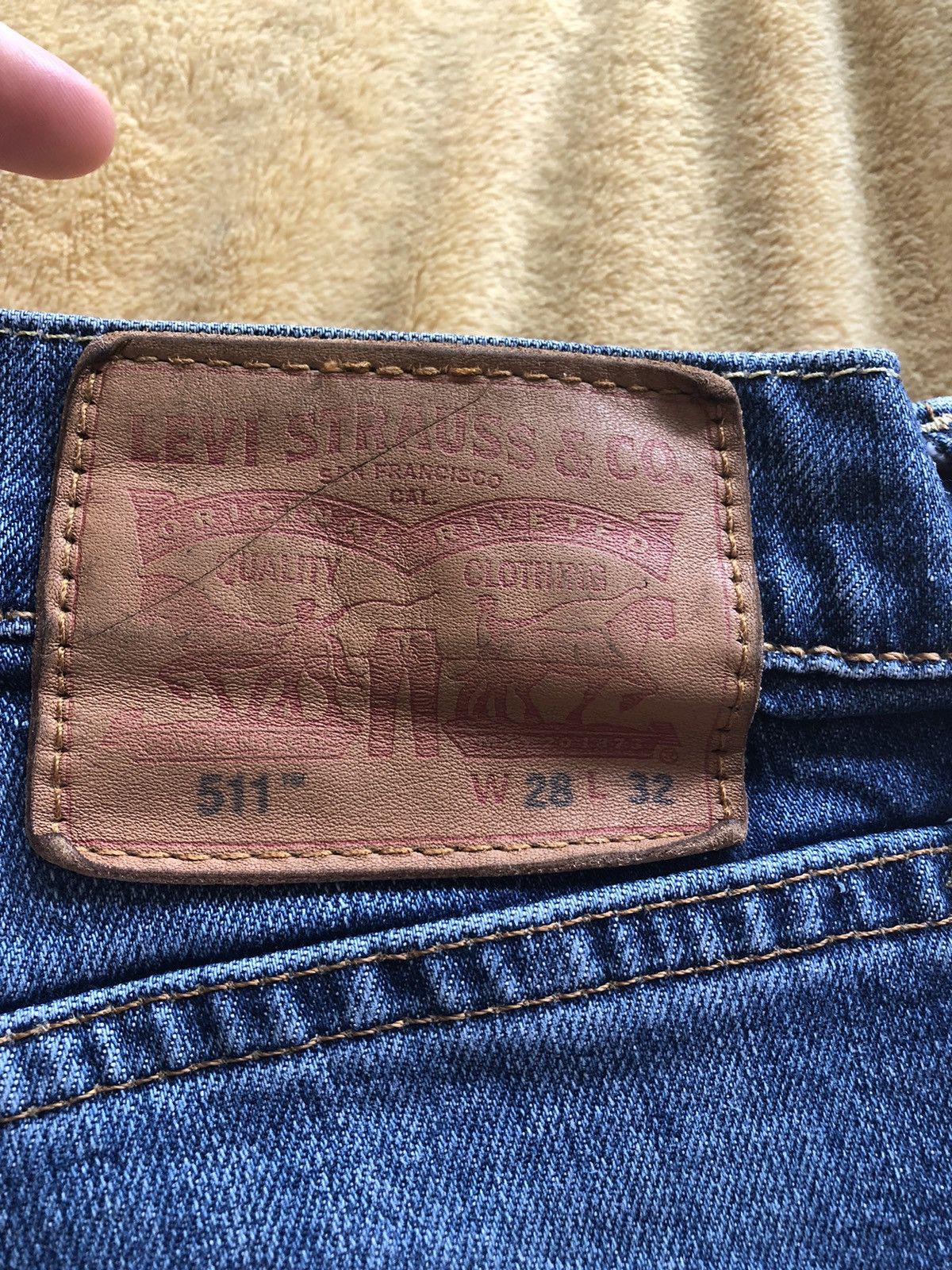 Levi's × Vintage LEVI’S 511 DENIM VINTAGE JEANS PANTS Size US 28 / EU 44 - 3 Thumbnail