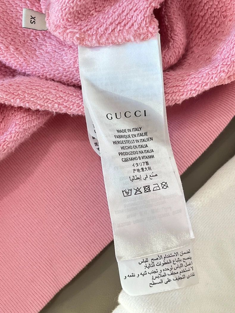 Gucci Gucci Pink long-sleeved squirrel sweatshirt 2502-Nextarrow Size US XS / EU 42 / 0 - 9 Thumbnail