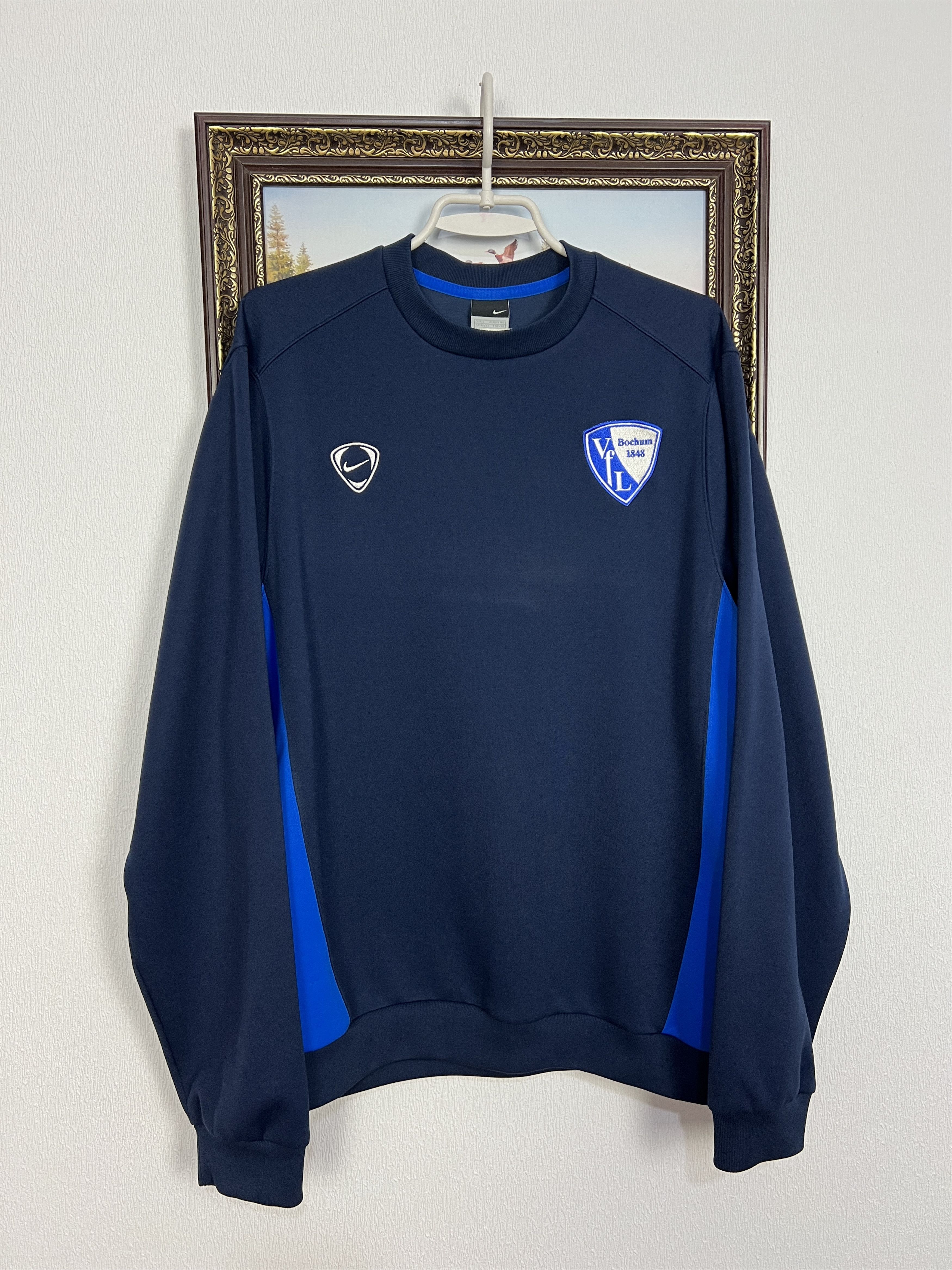 Nike VfL Bochum Football Sweatshirt Soccer Crewneck Track Top Size US L / EU 52-54 / 3 - 1 Thumbnail