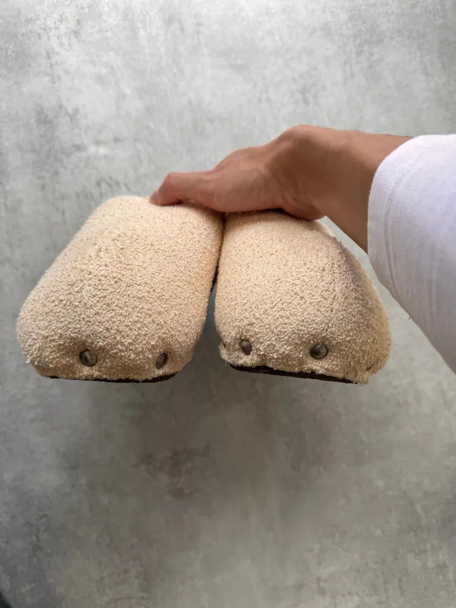 Acne Studios Acne Studios Beige Shearling Clogs Size US 6 / IT 36 - 4 Thumbnail