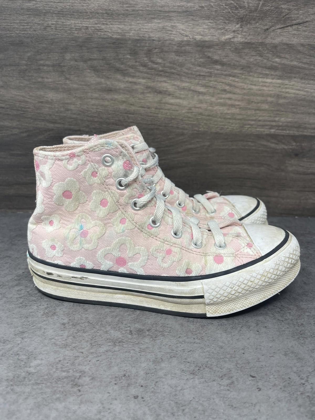 Converse Converse Chuck Taylor All Star Lift Kids Size 3 Youth Pink Size US 5 / EU 37 - 5 Thumbnail