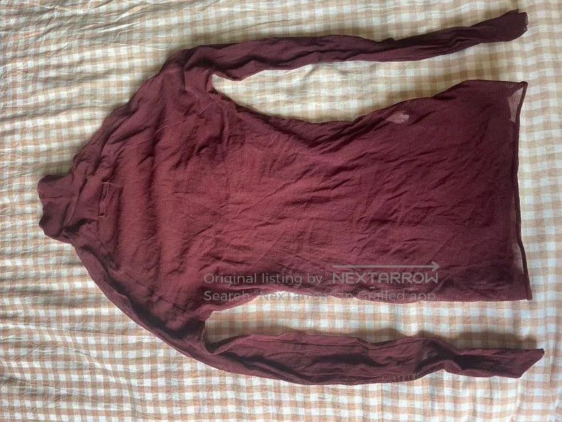 Jean Paul Gaultier Jean Paul Gaultier Mesh Long Sleeve Top. Size US L / EU 52-54 / 3 - 7 Thumbnail
