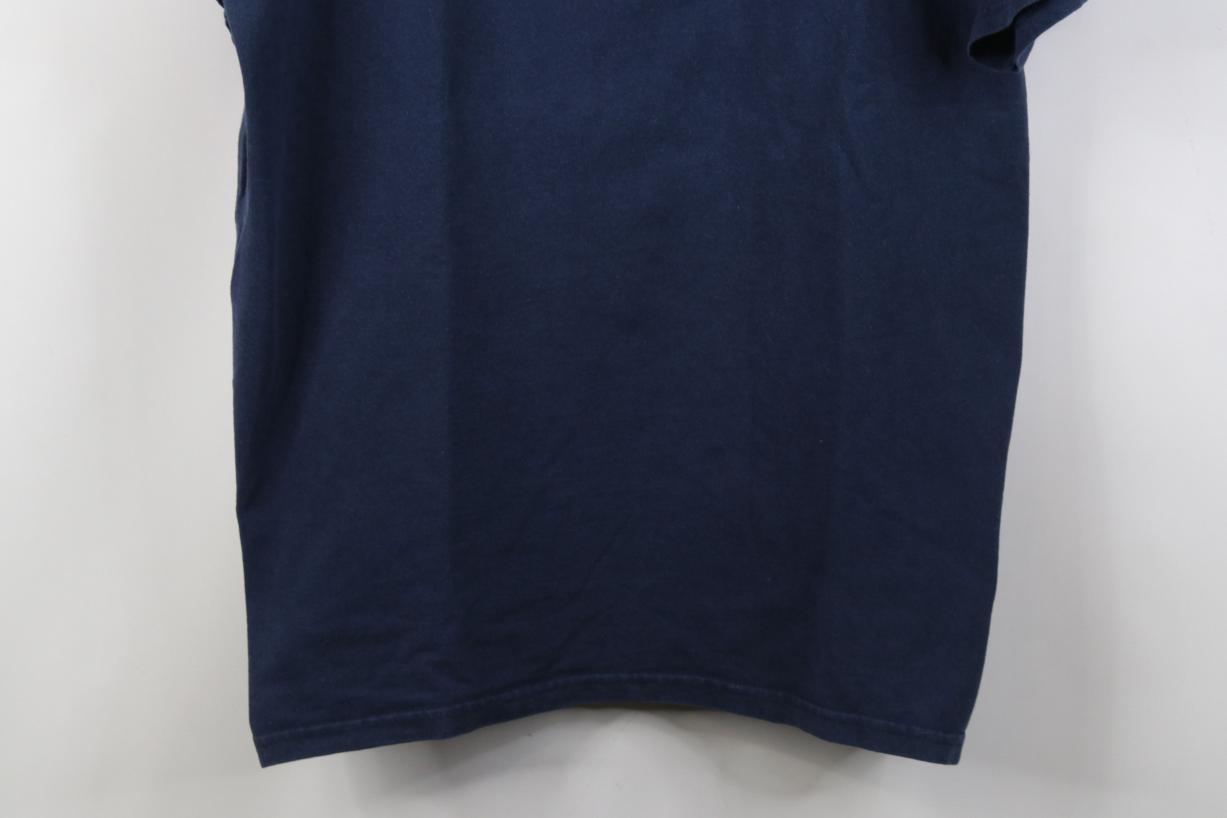 Vintage Vintage Y2K Minor League Toledo Walleye Hockey T-Shirt Blue Size US L / EU 52-54 / 3 - 3 Thumbnail