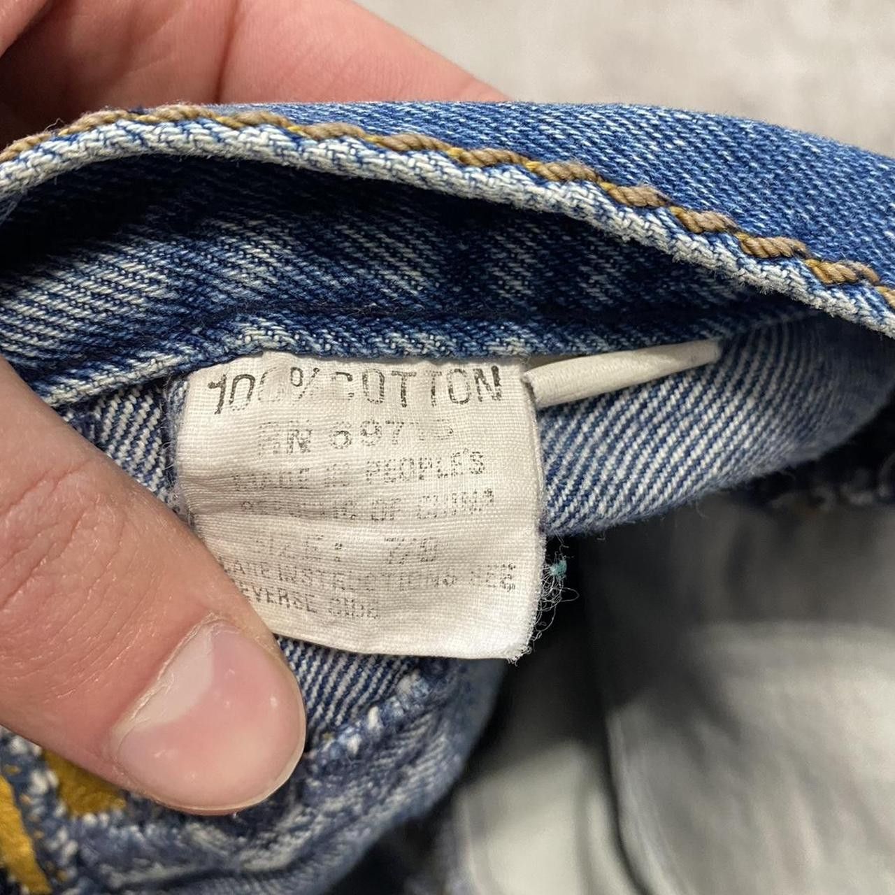 Other Unique patchwork denim jeans with inseam Vintage Size US M / EU 48-50 / 2 - 5 Thumbnail