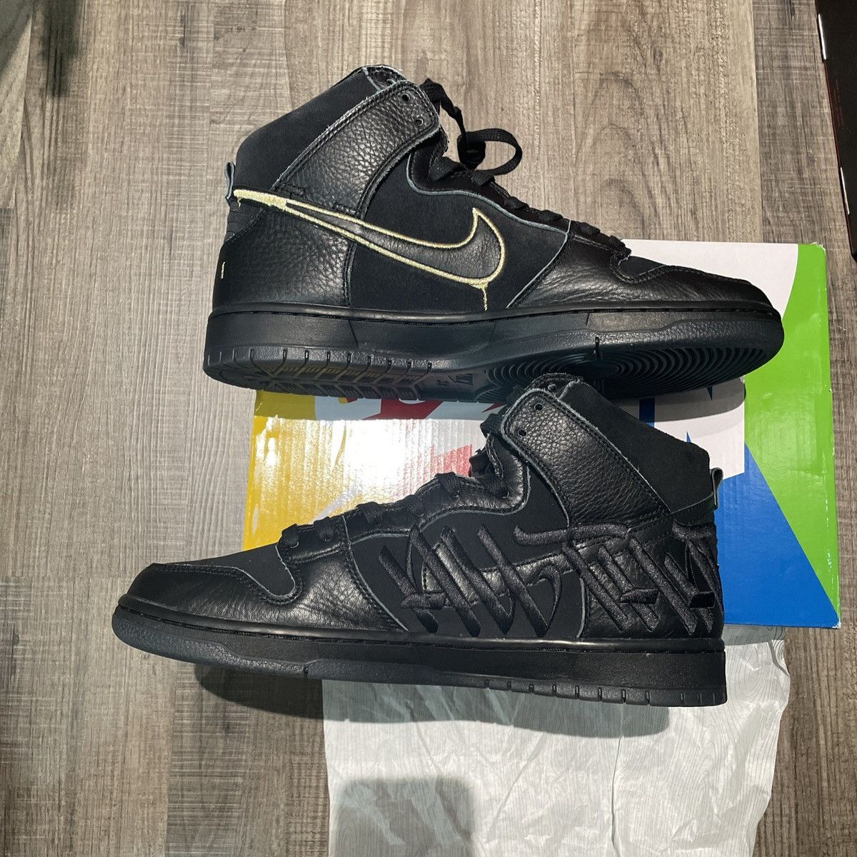 Faust Nike Dunk SB High Scarpe Nike SB Dunk High X FAUST Size 4y