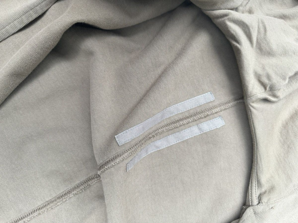 Rick Owens Drkshdw rick owens drkshdw mountain hoodie in taupe/green color Size US XL / EU 56 / 4 - 4 Thumbnail