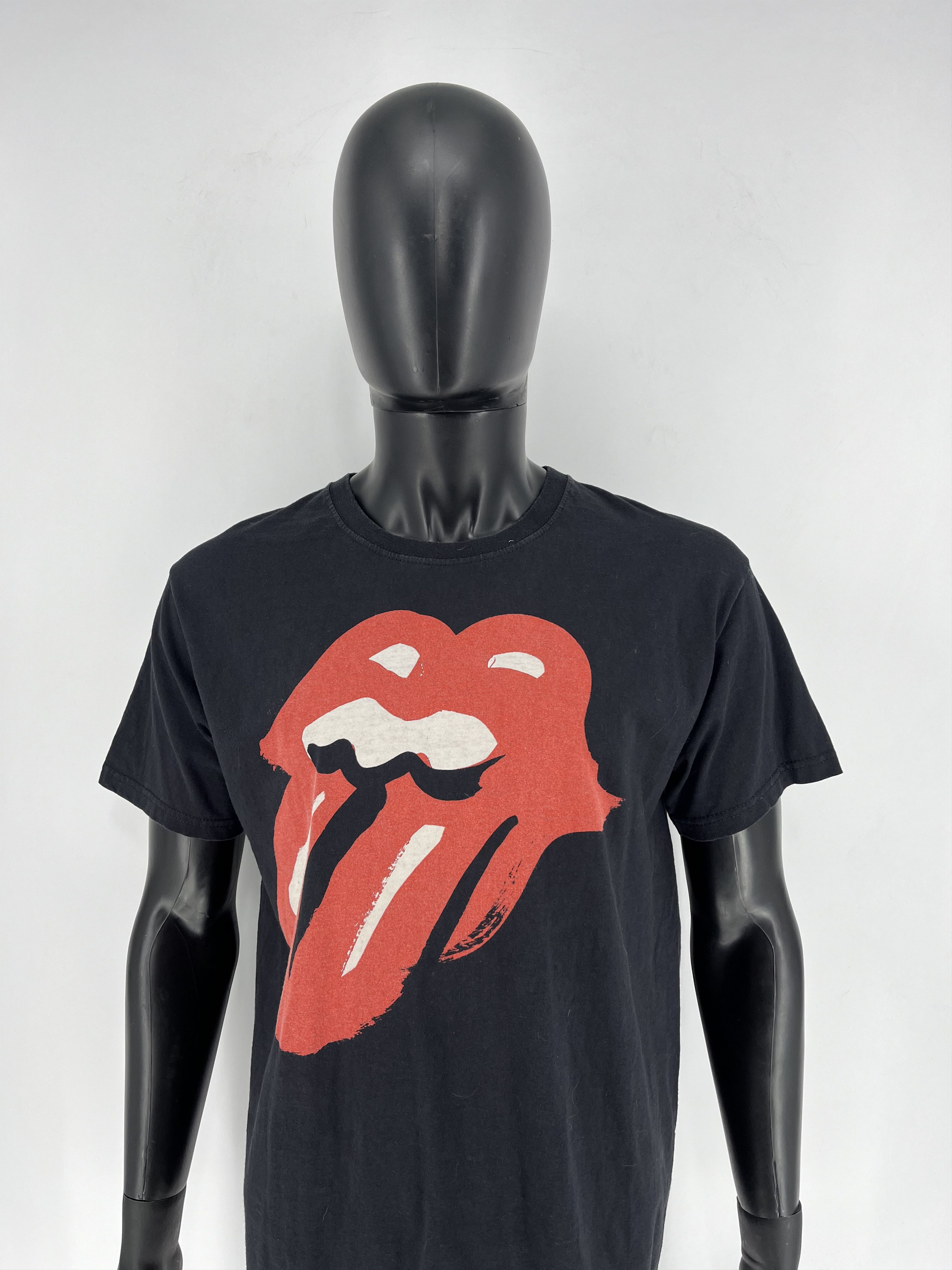Band Tees × Vintage Vintage Y2K The Rolling Stones Tee Face Print Band Tour Rock Size US L / EU 52-54 / 3 - 1 Thumbnail