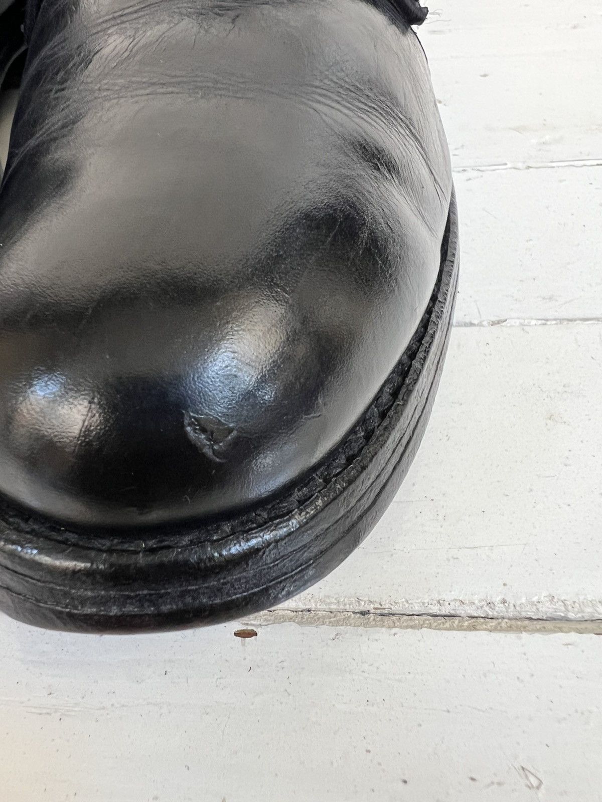 Brooks Brothers Brooks Brothers Oxfords Black Leather Derby Shoes Size US 7.5 / EU 40-41 - 8 Thumbnail