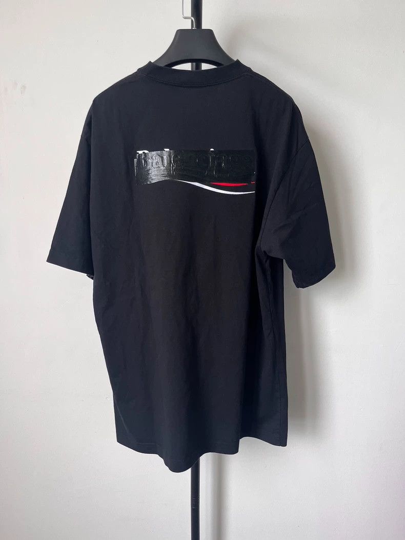 Balenciaga Balenciaga Solid logo print shaded crew neck short sleeve Size US S / EU 44-46 / 1 - 2 Thumbnail