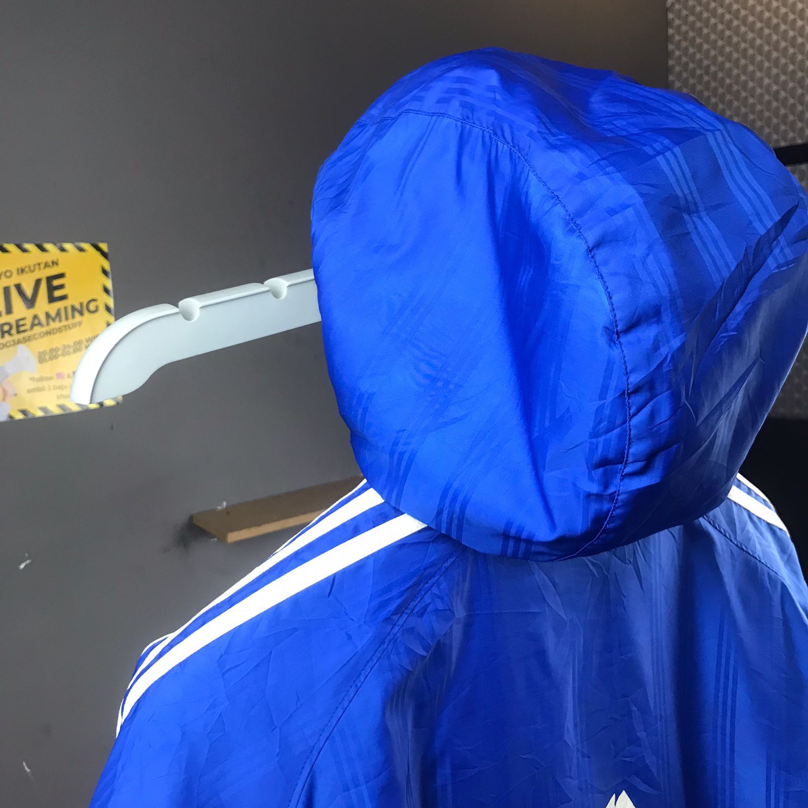 Adidas ADIDAS OVERCOAT BLUE TAPPED Size US XL / EU 56 / 4 - 2 Thumbnail