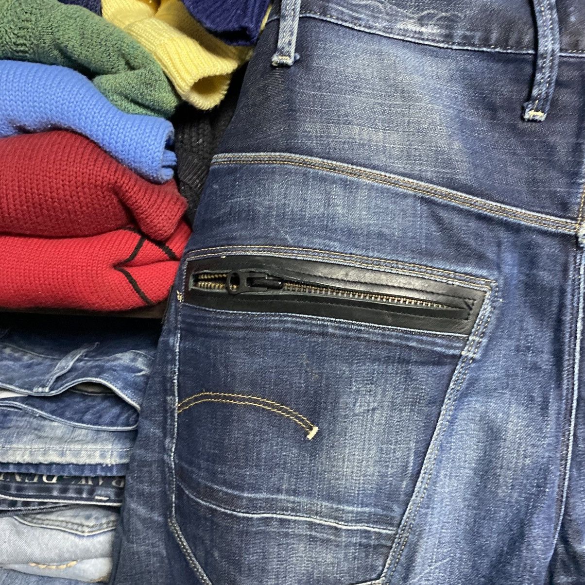 G-Star Vintage G-Star Raw Bananas y2k opium japanese jeans Size US 34 / EU 50 - 4 Thumbnail