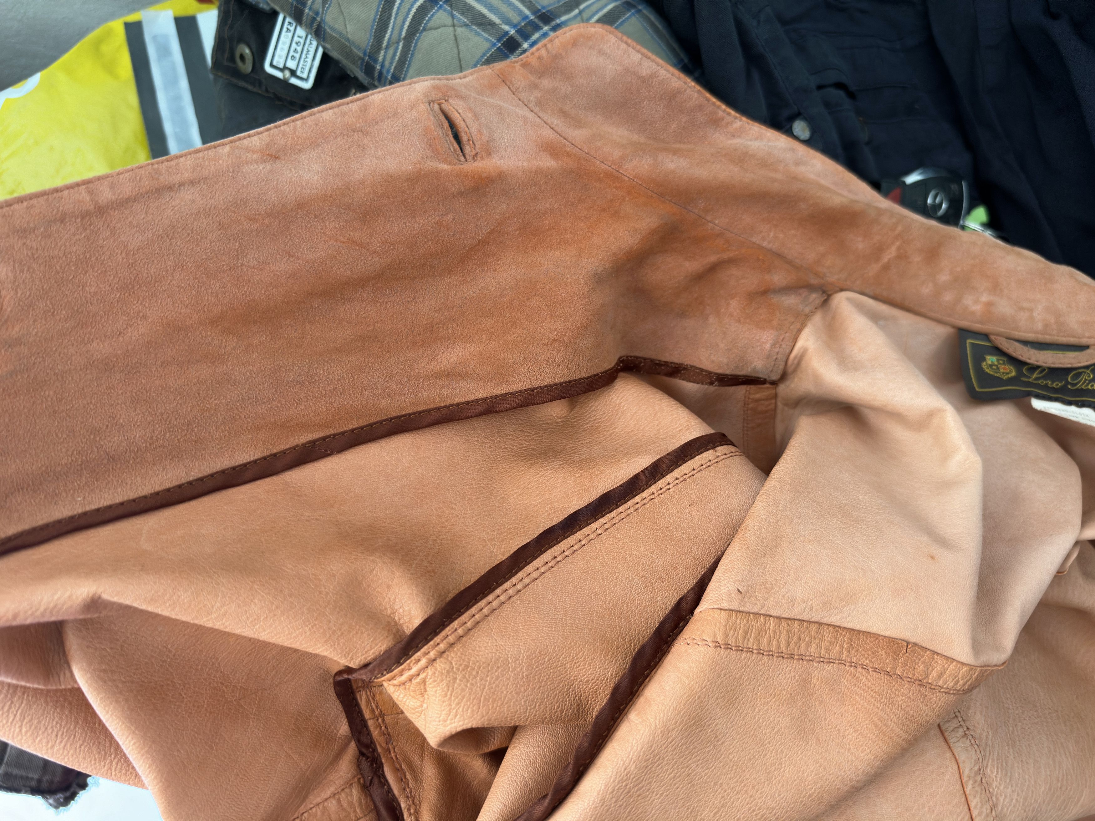 Loro Piana 1950$ Loro Piana Suede Leather LightJacket Pelle Size 42 S M Size M / US 6-8 / IT 42-44 - 17 Thumbnail