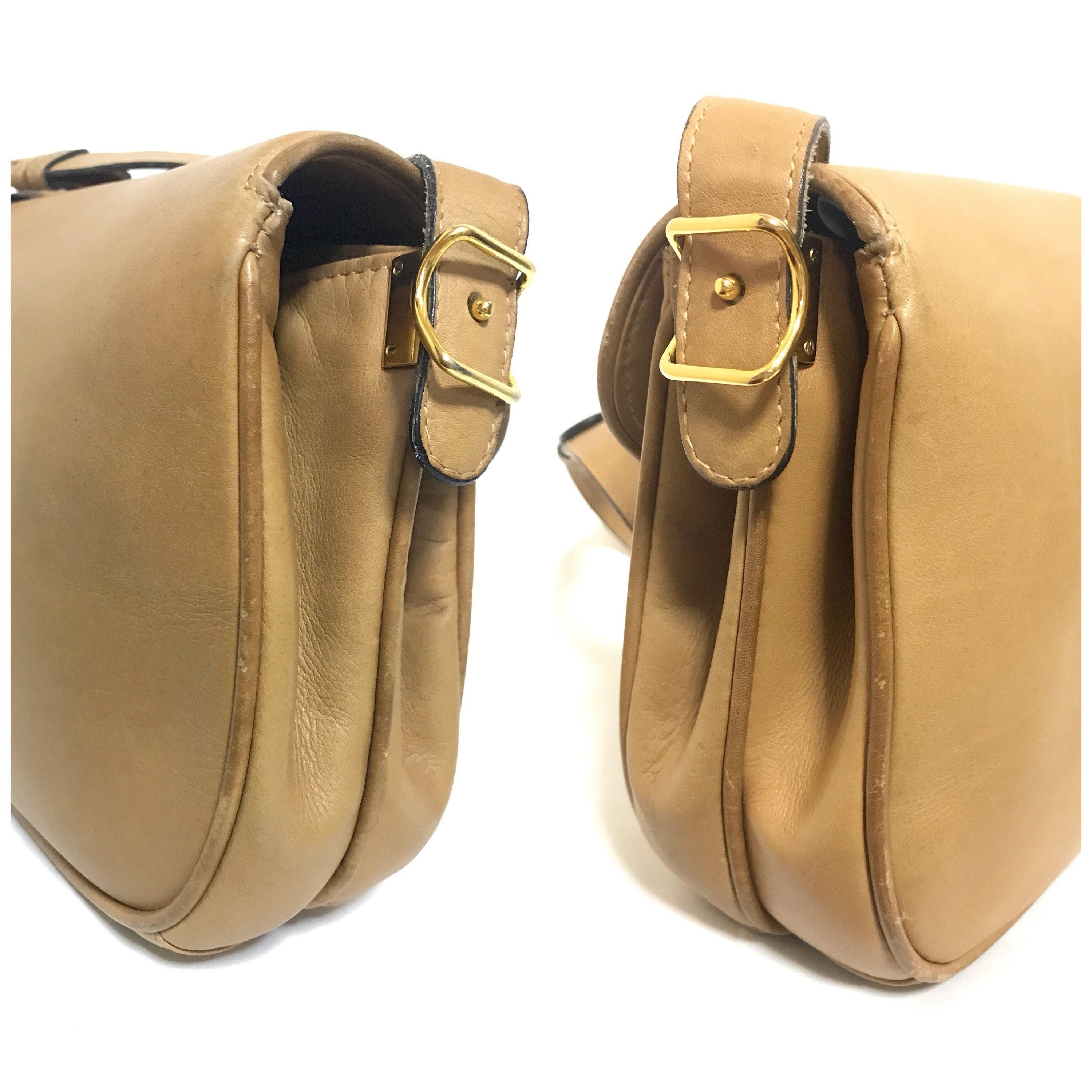 Gucci Vintage Gucci nude brown shoulder bag with gg mark Size ONE SIZE - 4 Thumbnail