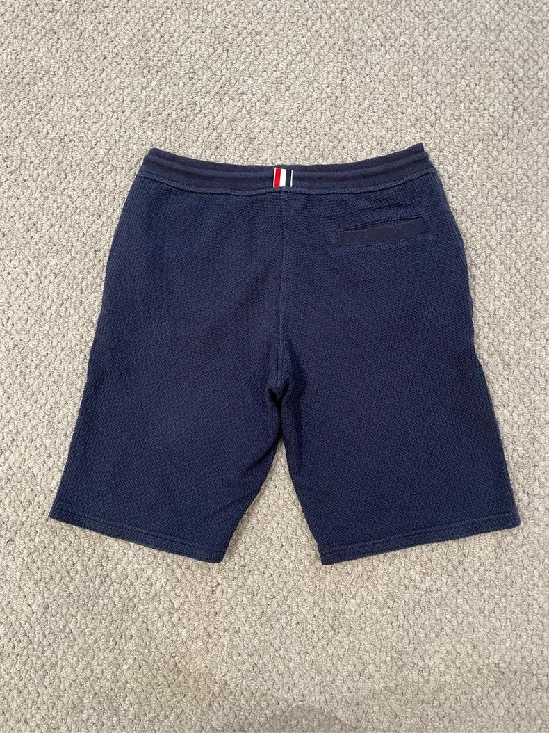 Thom browne Size 1 Dark blue dark blue waffle shorts 2504-