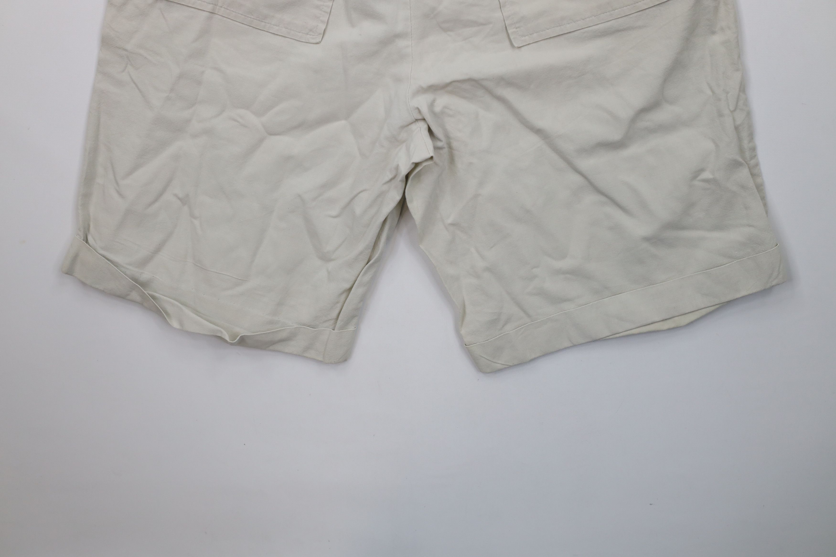 Vintage Vintage 80s Streetwear Paris Safari Bermuda Cuffed Shorts Size 24" / US 00 / IT 34 - 13 Thumbnail