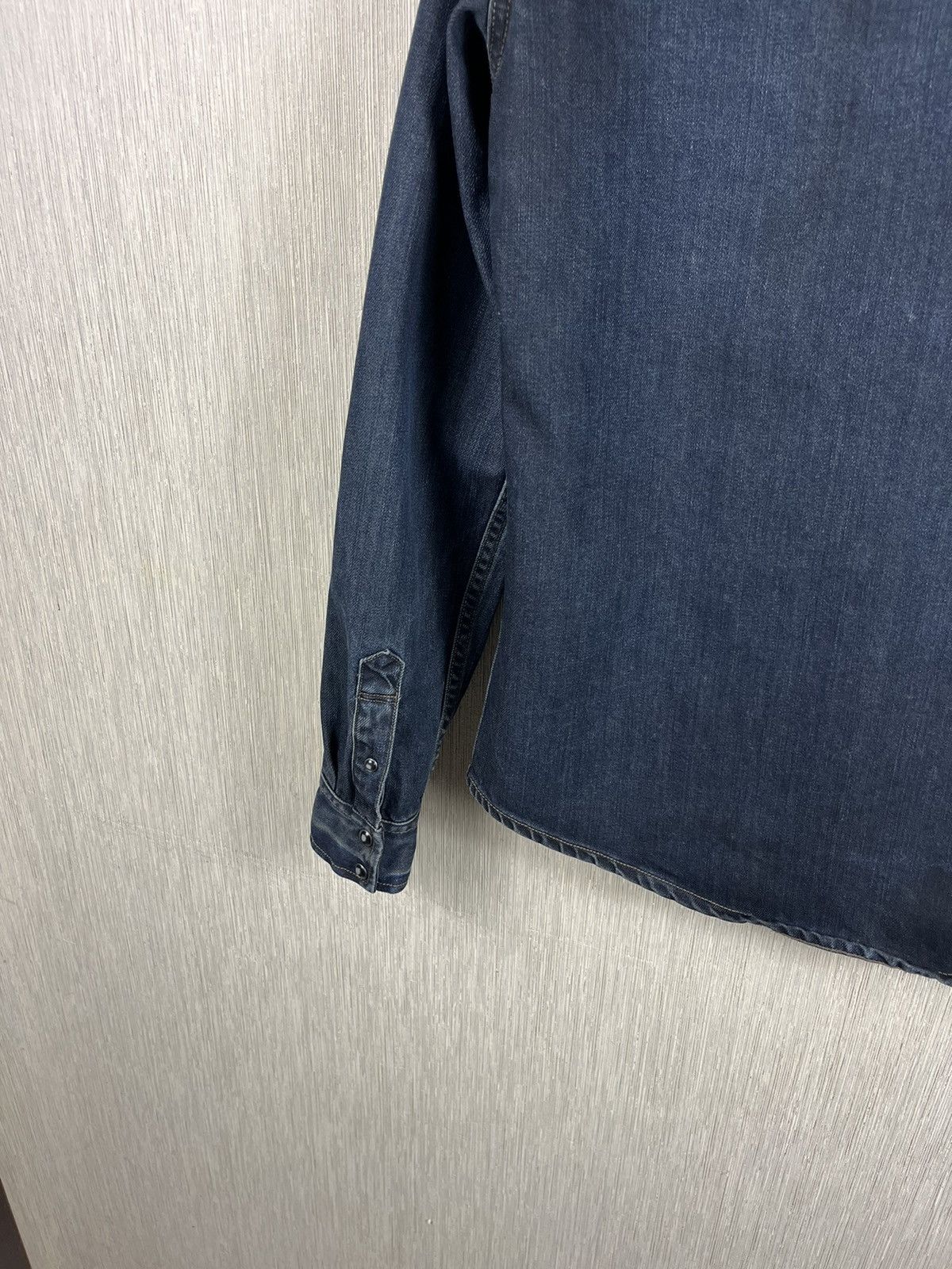 Allsaints Allsaints denim canton ls shirt distressed washed jacket Size US S / EU 44-46 / 1 - 20 Thumbnail
