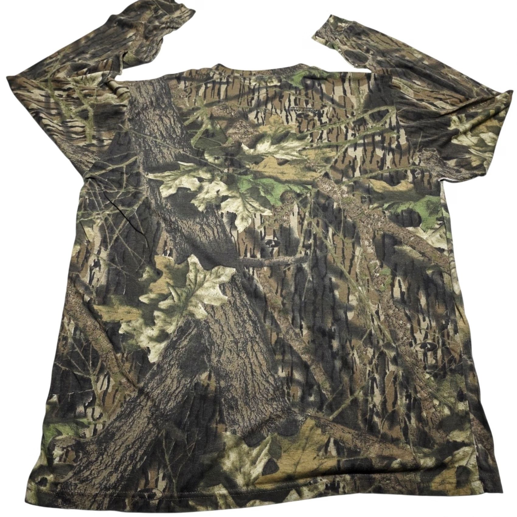 Vintage VINTAGE Trail Crest Mens Large Camo Long Sleeve Tshirt Hunting Camouflage Pocket Size US L / EU 52-54 / 3 - 2 Thumbnail