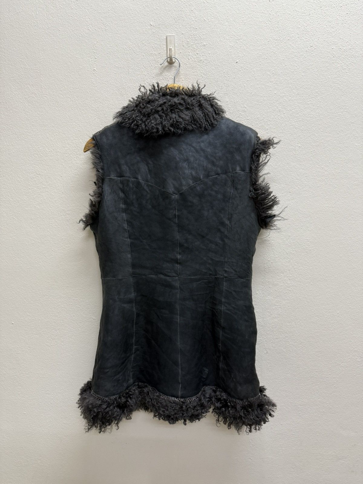 Robert Comstock Vintage Robert Comstock Fur Suede Leather Jacket Vests Size US S / EU 44-46 / 1 - 20 Thumbnail
