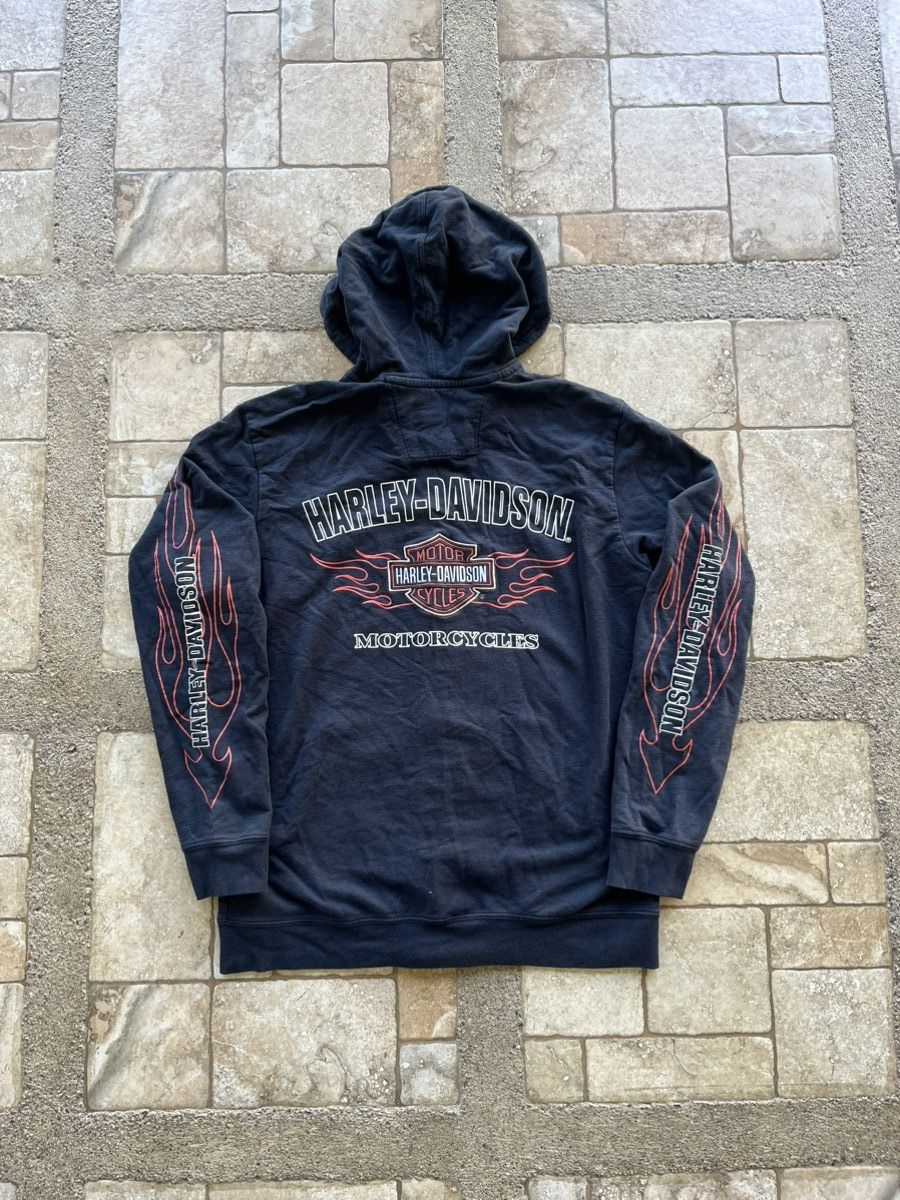Harley Davidson Flames Harley Davidson Zip-Up Size US L / EU 52-54 / 3 - 1 Thumbnail