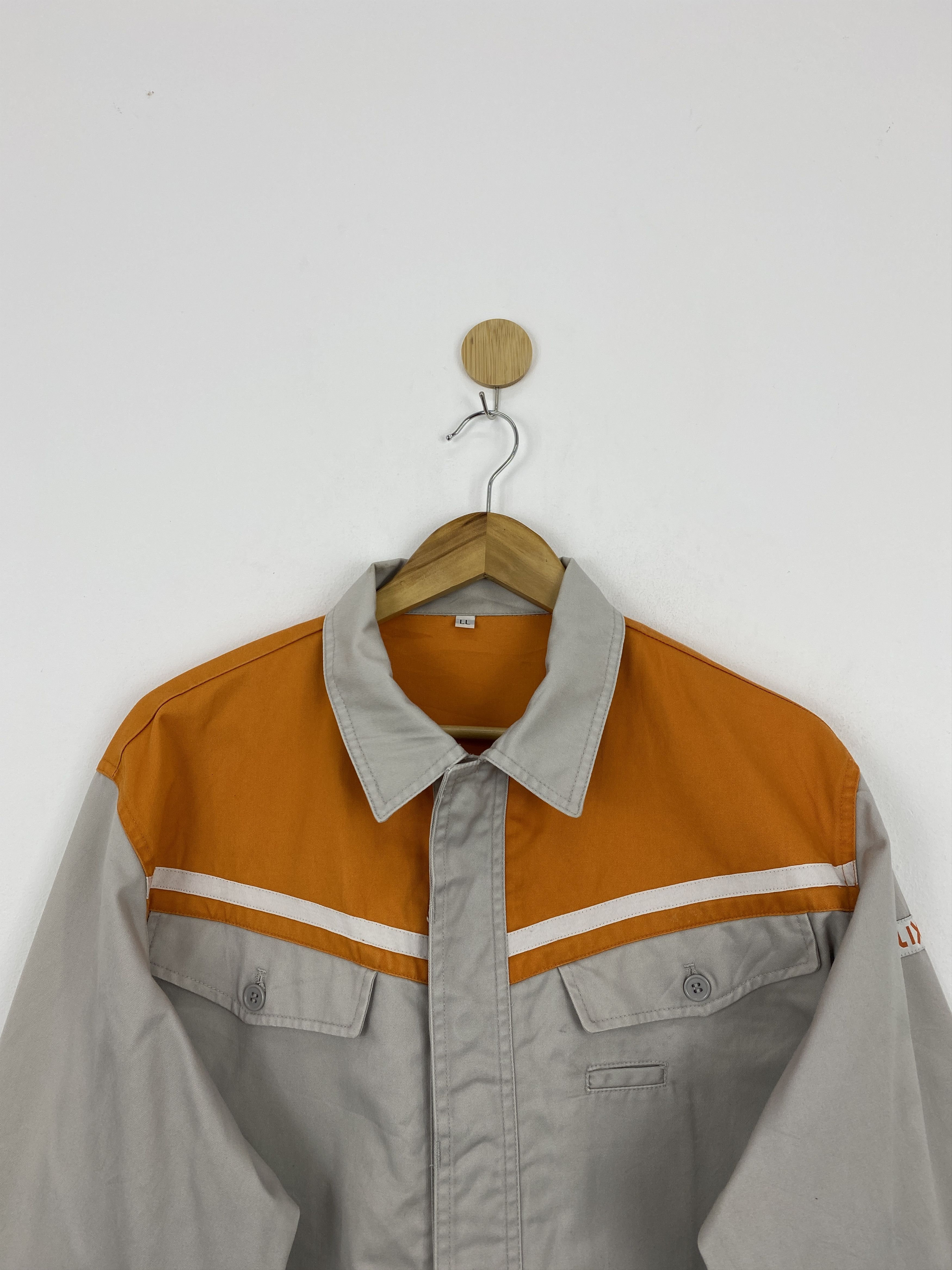 Japanese Brand Japanese Brand Vintage Worker Denim. Zipper Jacket J1780 Size US XL / EU 56 / 4 - 2 Thumbnail