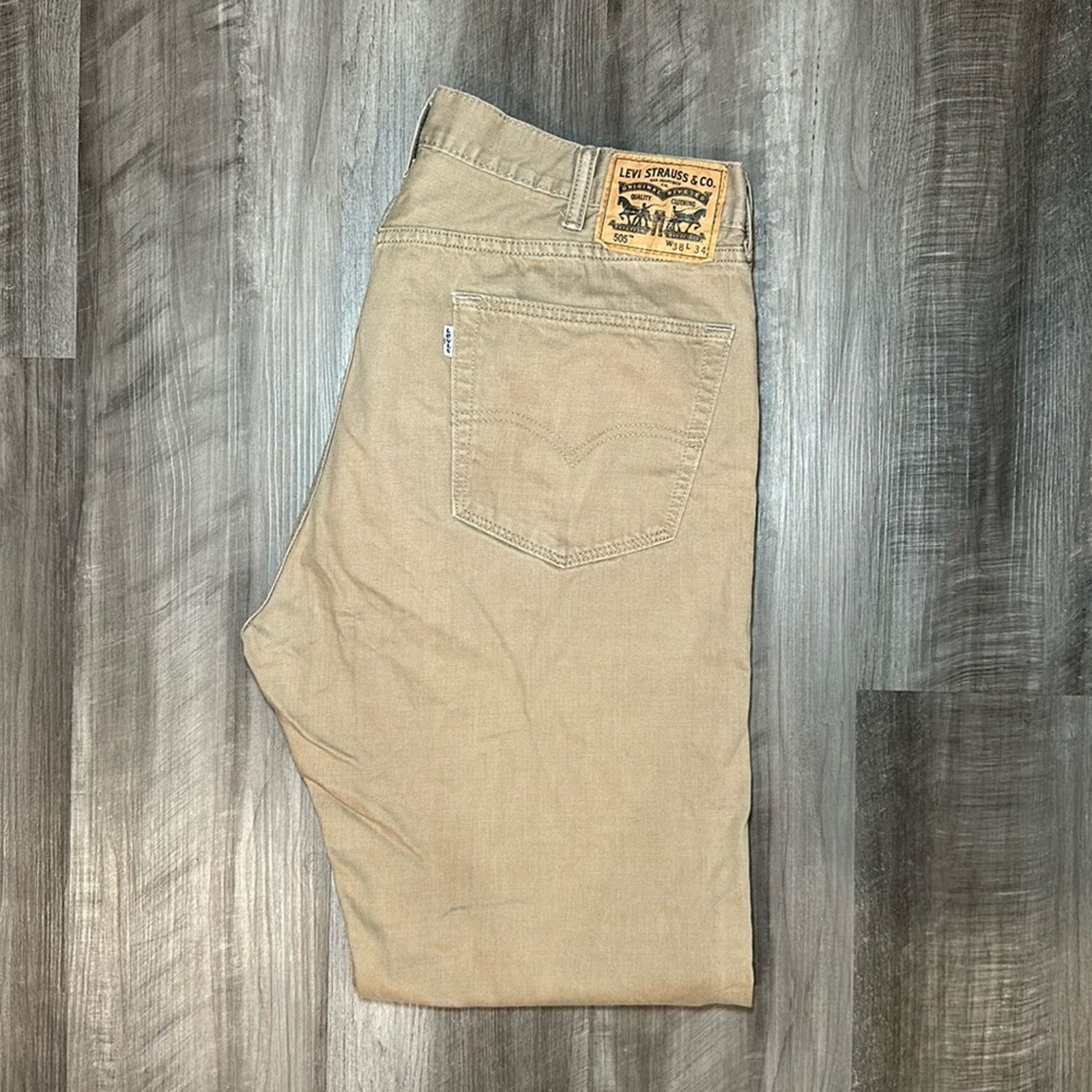 Levi's Levi’s 505 Straight Fit Jeans - 38 Size US 38 / EU 54 - 1 Thumbnail
