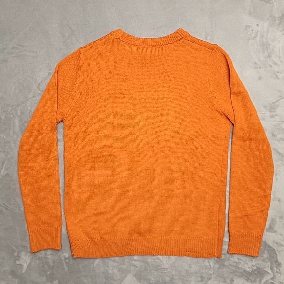 Vintage VTG Halloween Poof Sweater Womens M Orange Skeleton Trick or Treat Pumpkin Sweater Womens M Orange Skeleton Trick or Treat Pumpkin Size M / US 6-8 / IT 42-44 - 5 Thumbnail