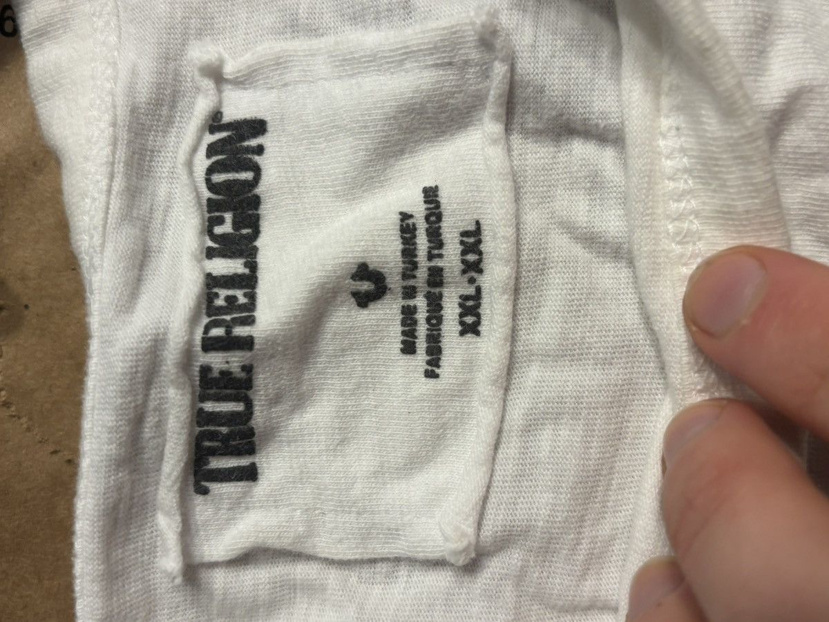 True Religion True Religion Horseshoe White Tee XXL Size US XXL / EU 58 / 5 - 3 Thumbnail