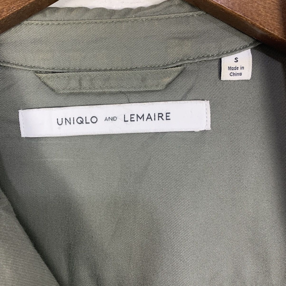 Lemaire × Uniqlo Lemaire Uniqlo JapaneseBrand Outwear Streetwear Jacket Size S / US 4 / IT 40 - 9 Thumbnail